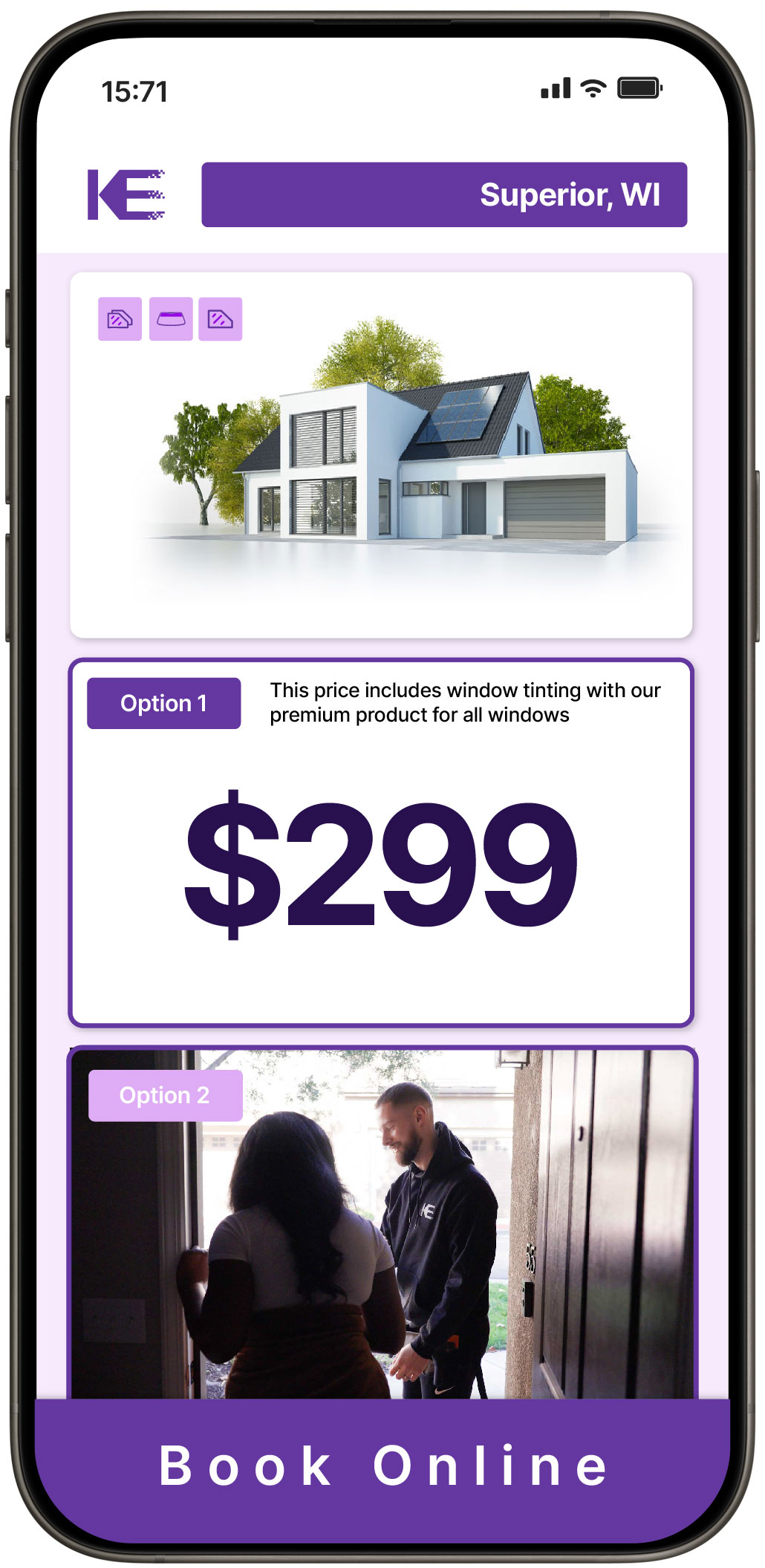 View Reasonable Home Window Tinting Prices in Superior, Wisconsin