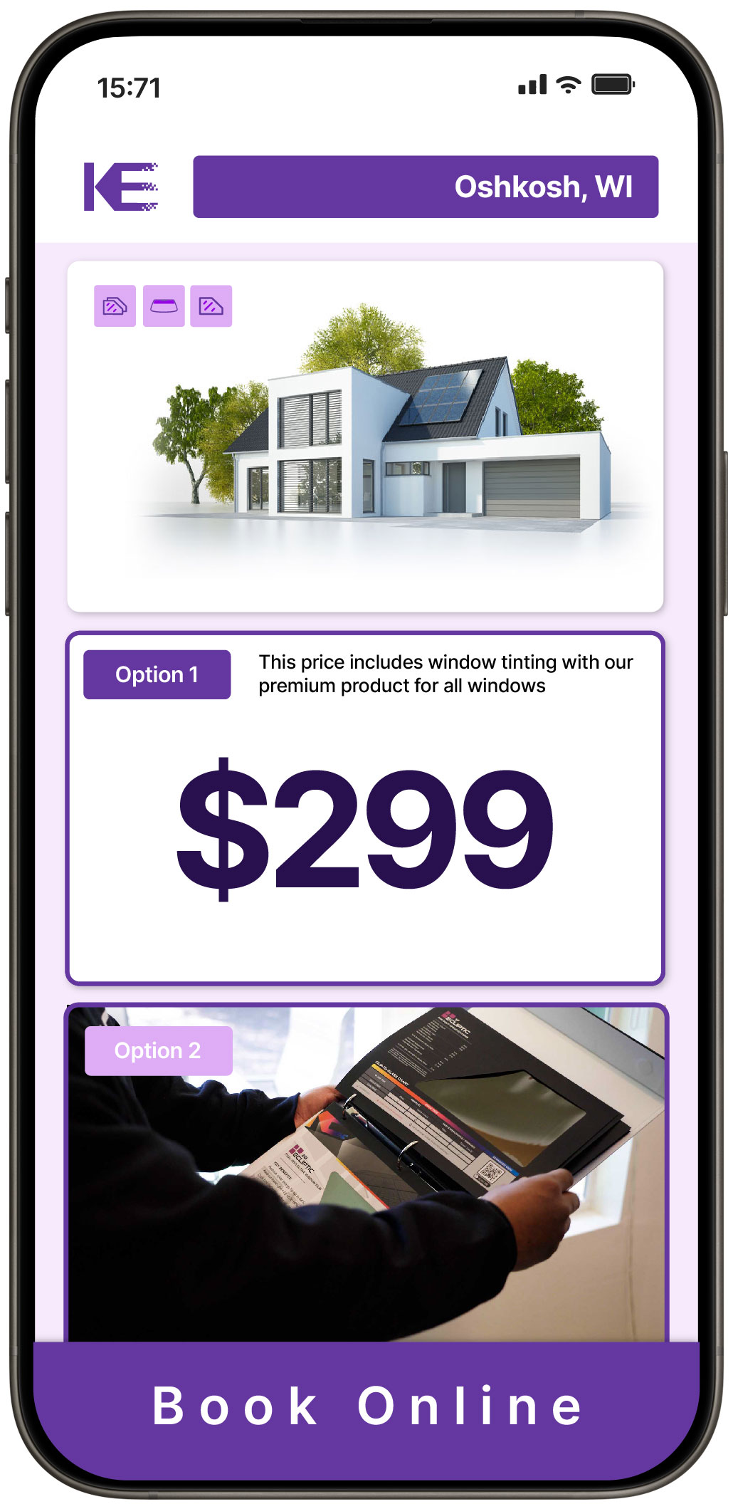 View Reasonable Home Window Tinting Costs in Oshkosh, Wisconsin