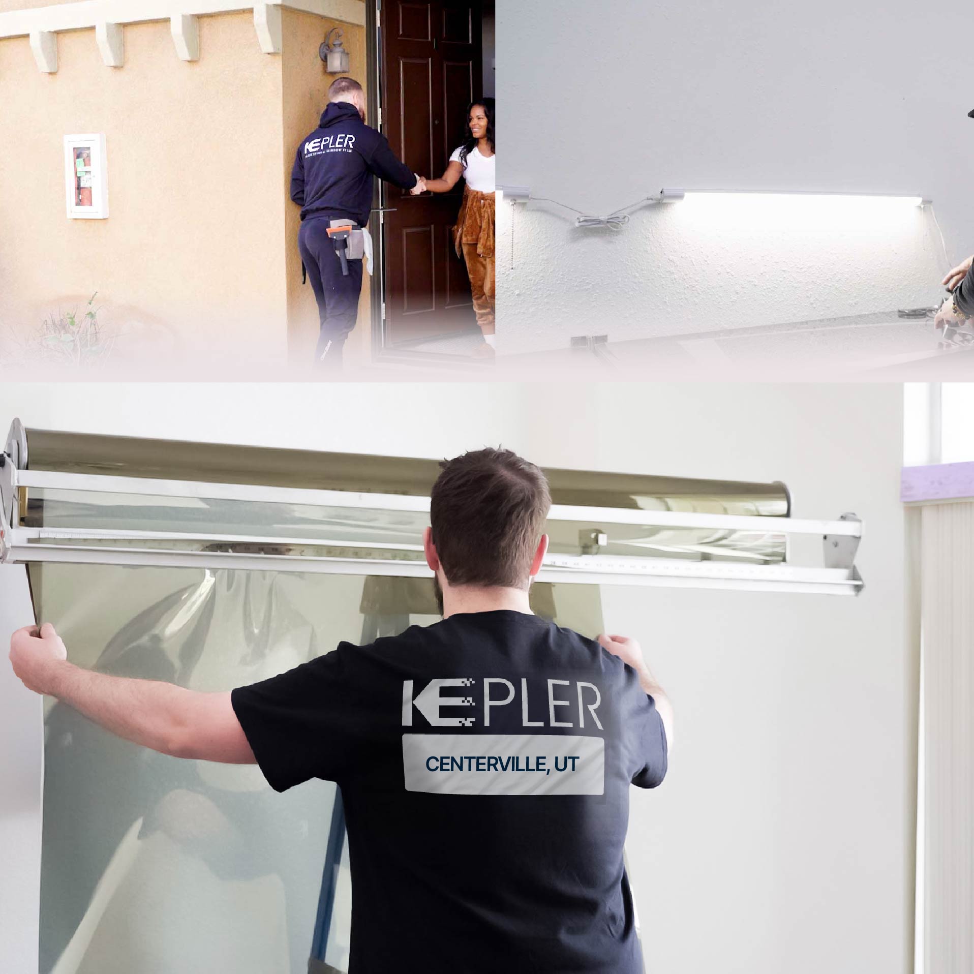 Kepler Specialist Installing Anti-Graffiti Film in Centerville, Utah