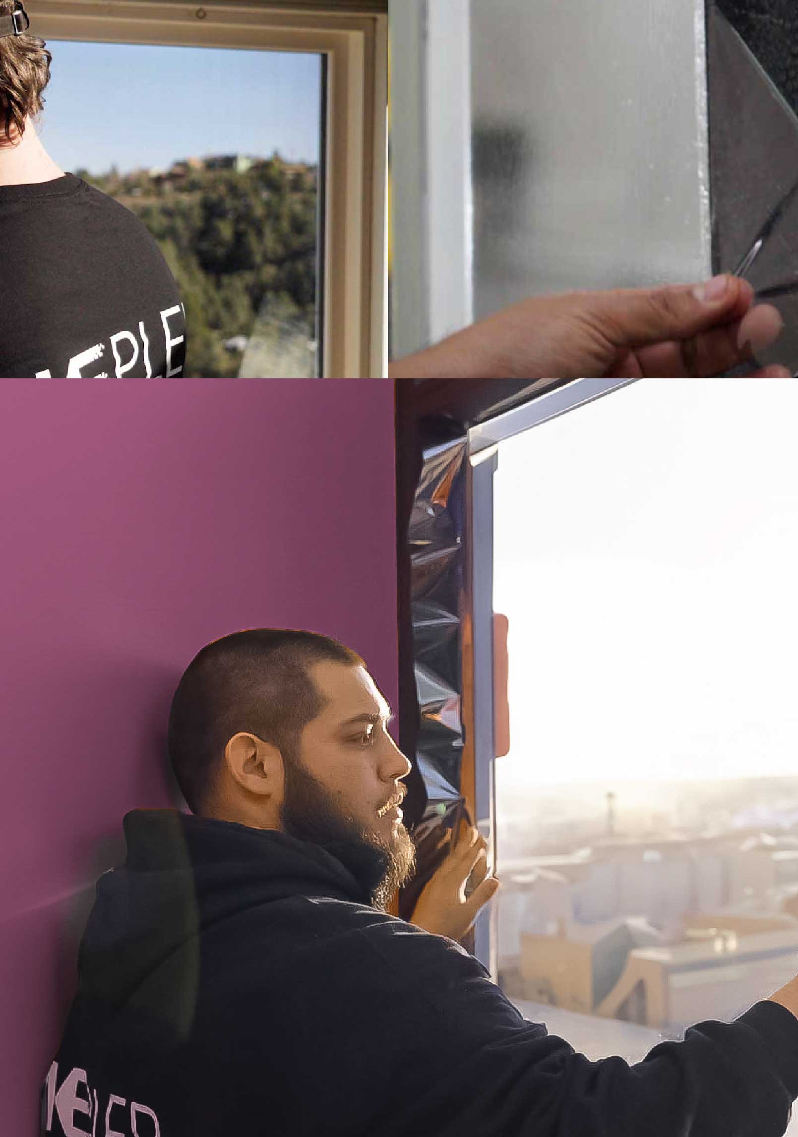 Kepler Specialist Installing Security Window Film in Redwood City California