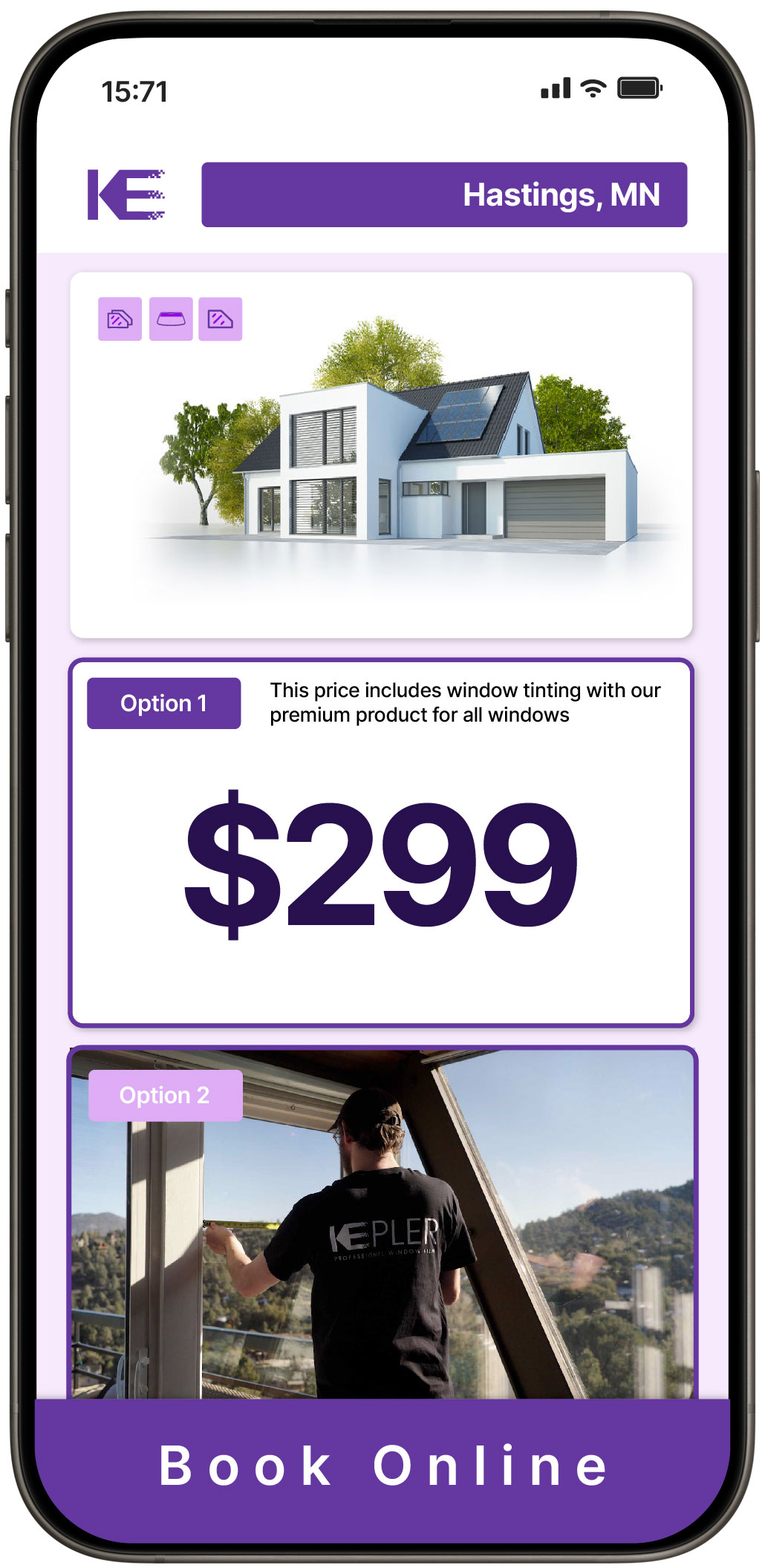 View Competitive Home Window Tinting Rates in Hastings, Minnesota