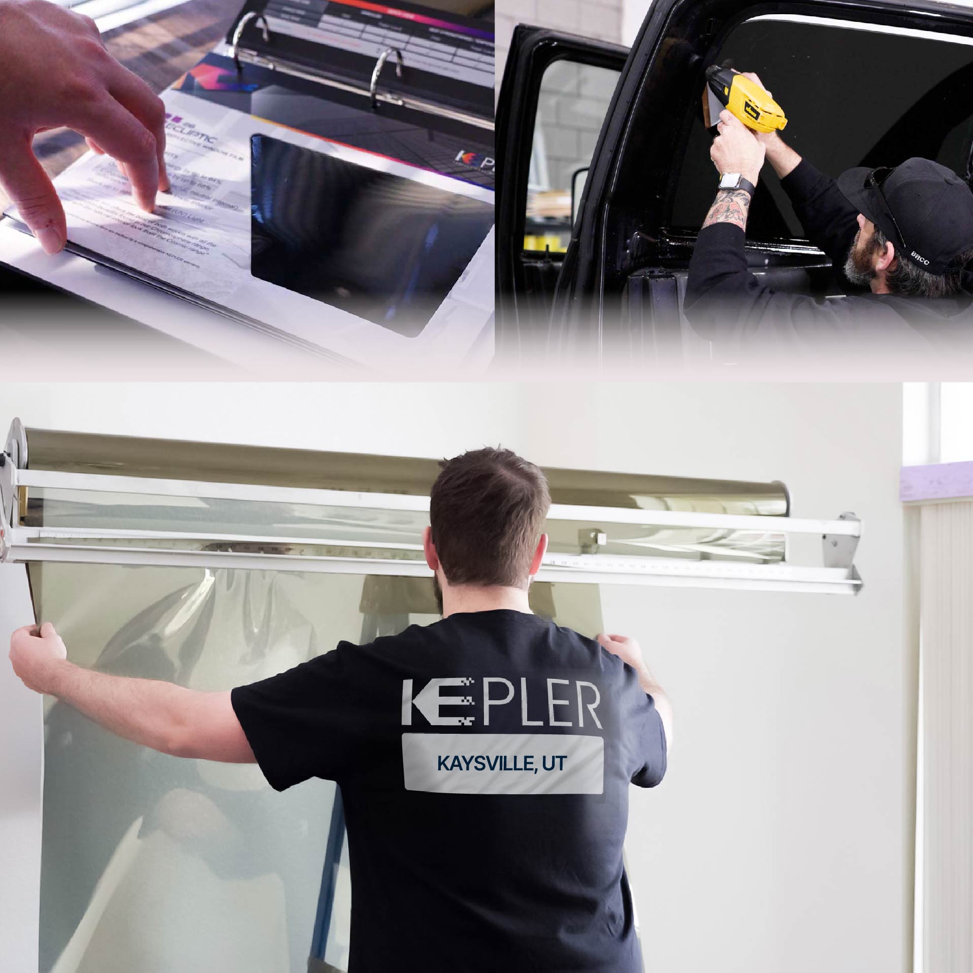 Kepler Specialist Installing Anti-Graffiti Film in Kaysville, Utah