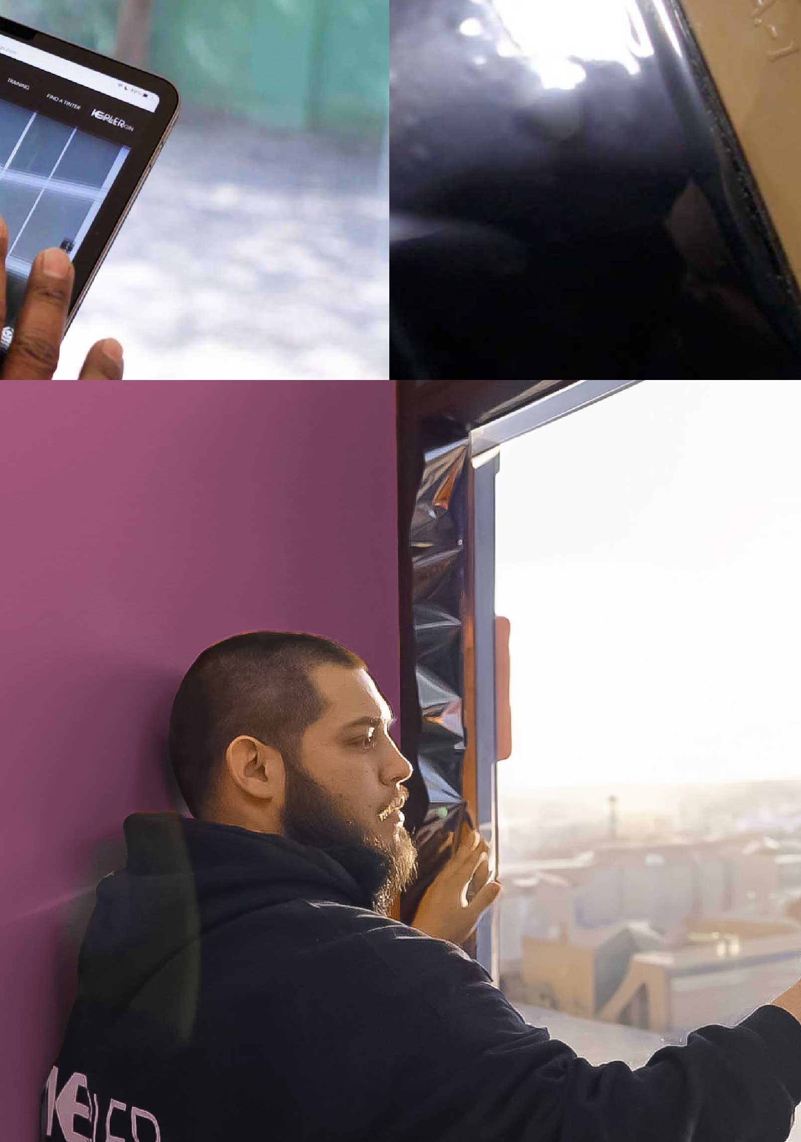 Kepler Specialist Installing Security Window Film in South San Francisco California