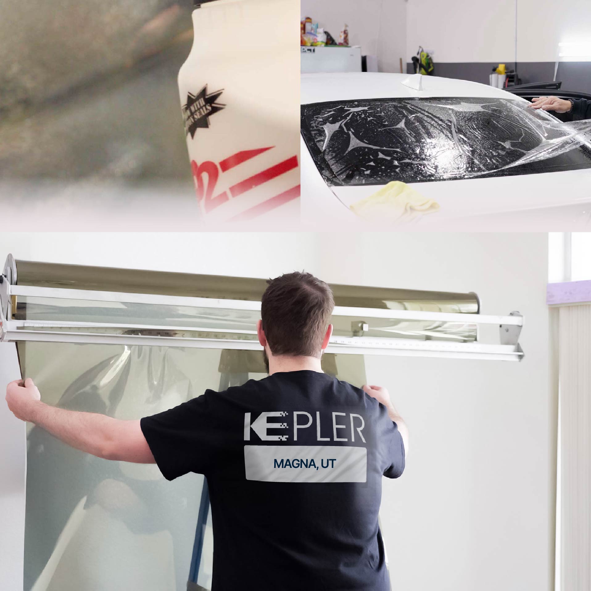 Kepler Specialist Installing Anti-Graffiti Film in Magna, Utah