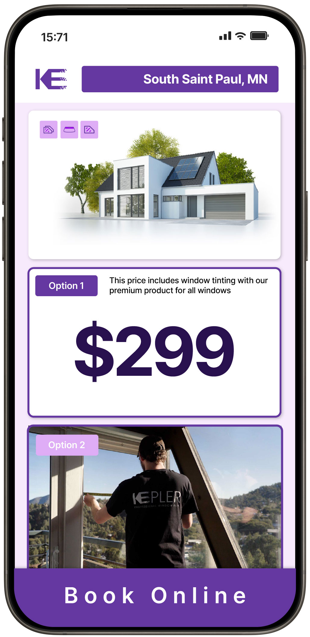 View Competitive Home Window Tinting Costs in South Saint Paul, Minnesota