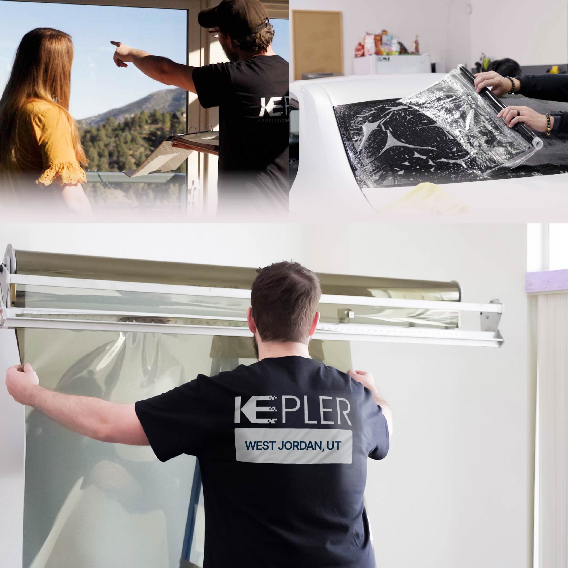 Kepler Specialist Installing Anti-Graffiti Film in West Jordan, Utah