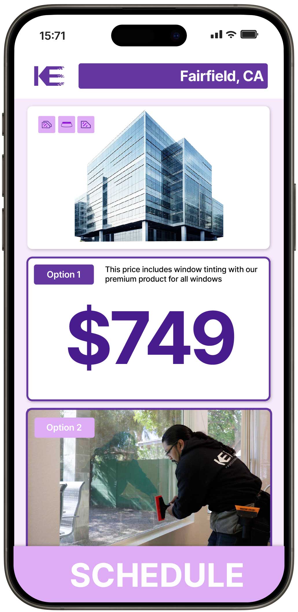 View Reasonable Safety and Security Window Film Prices in Fairfield, California