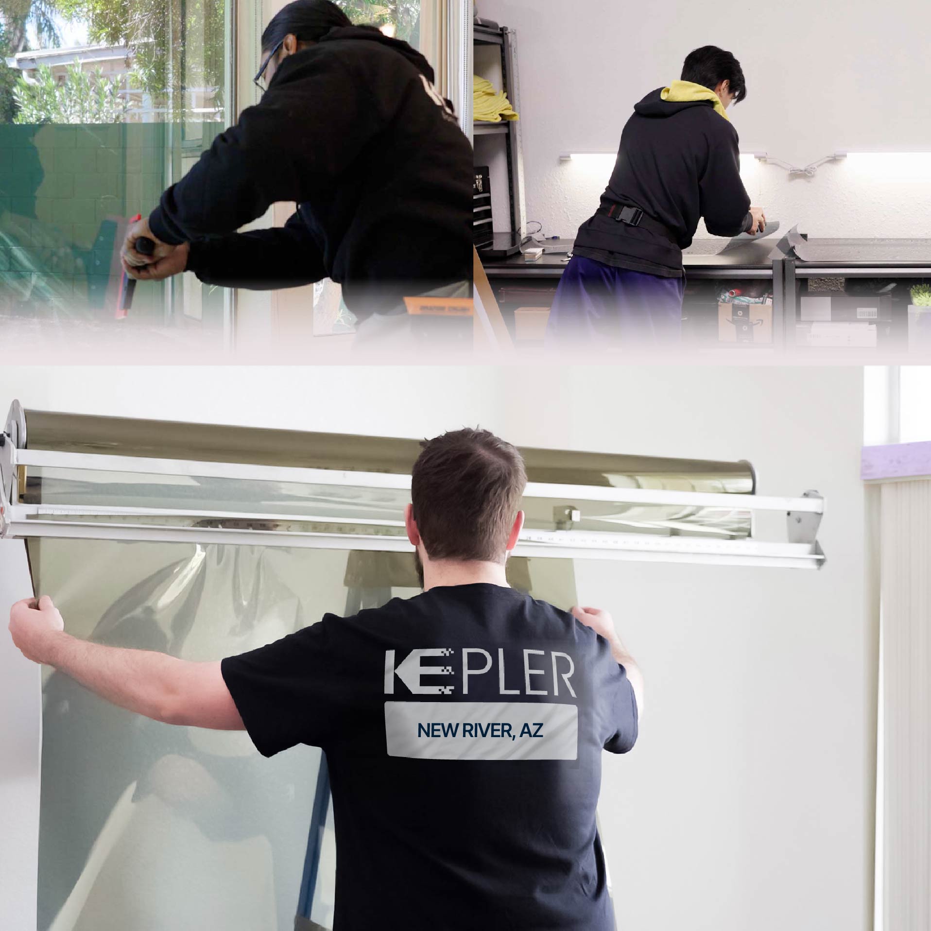 Kepler Specialist Installing Anti-Graffiti Film in New River, Arizona