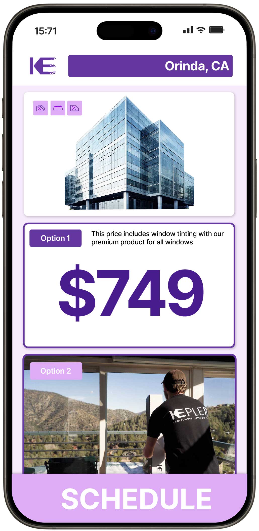 View Competitive Safety and Security Window Film Rates in Orinda, California