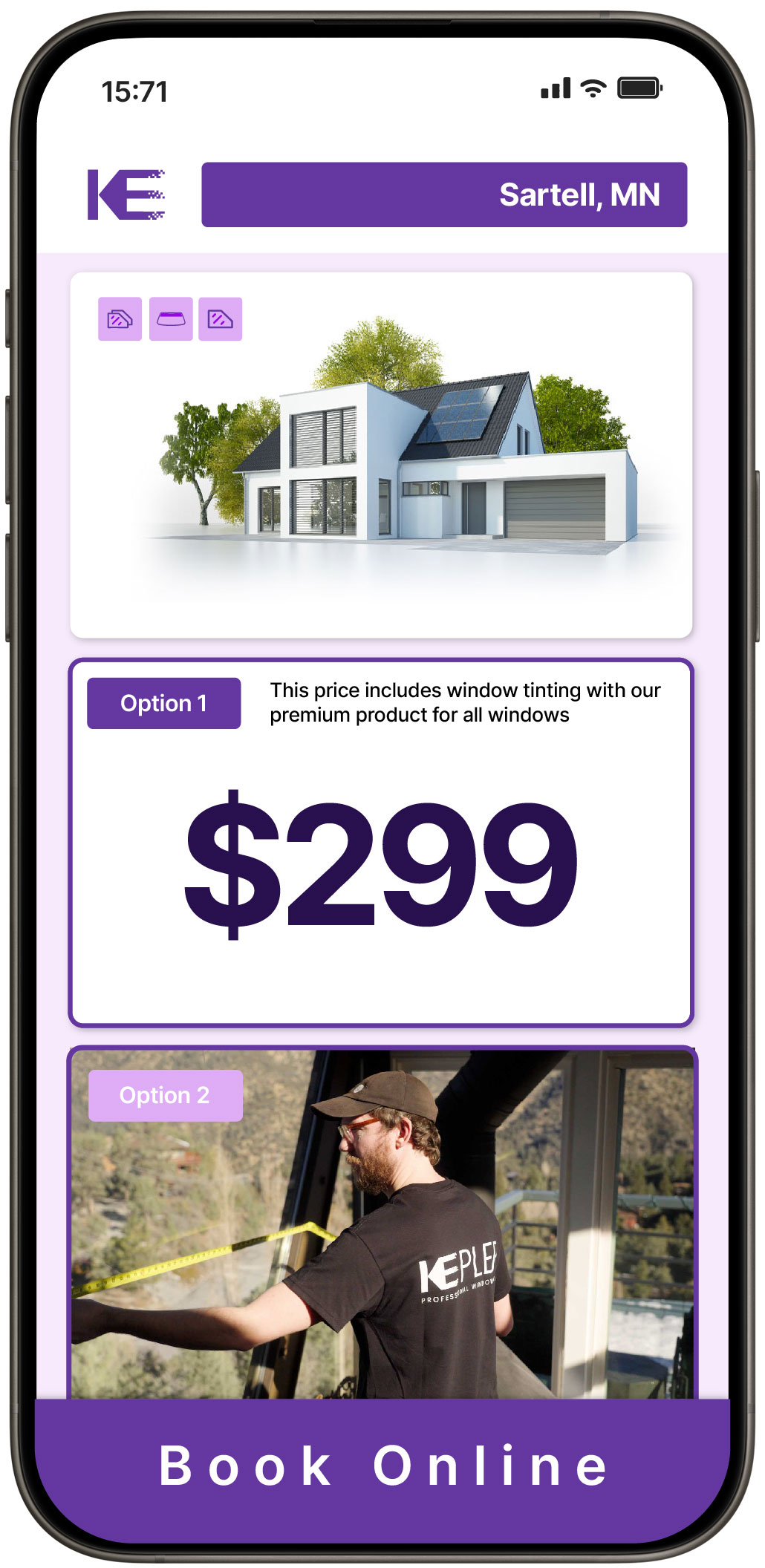 View Competitive Home Window Tinting Rates in Sartell, Minnesota