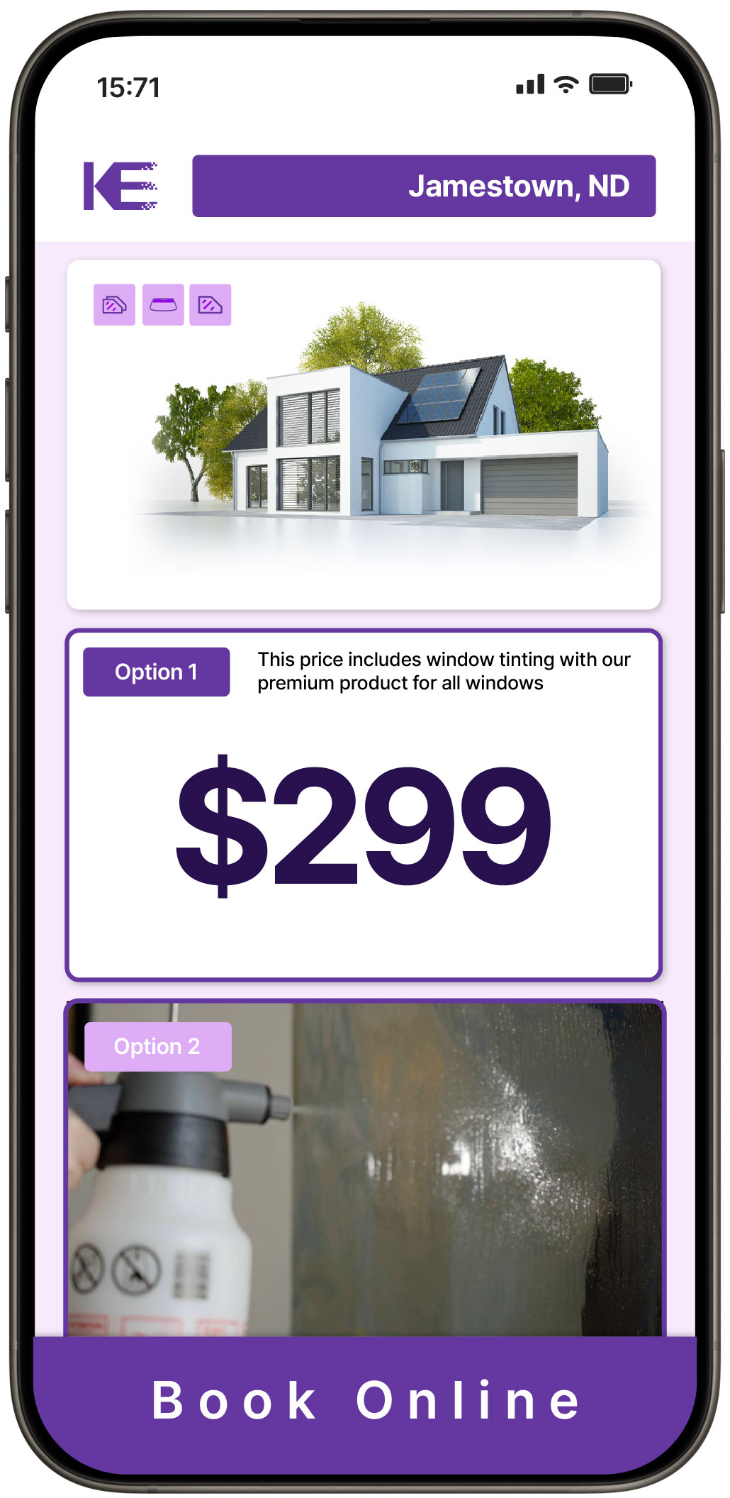 View Affordable Home Window Tinting Rates in Jamestown, North Dakota