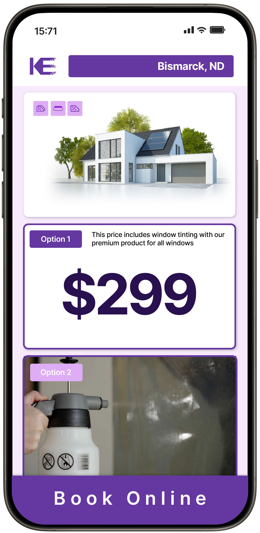 View Affordable Home Window Tinting Rates in Bismarck, North Dakota
