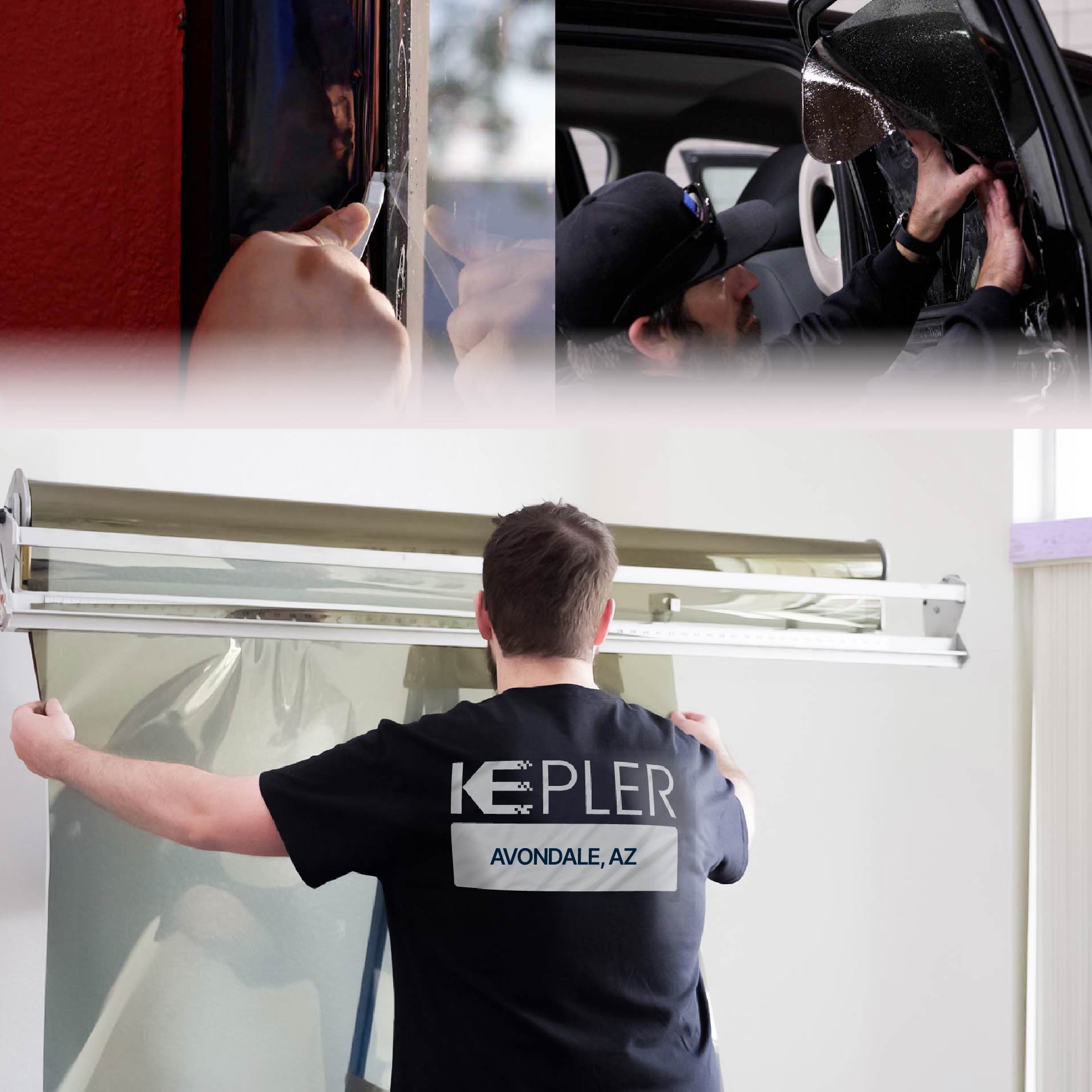 Kepler Specialist Installing Anti-Graffiti Film in Avondale, Arizona