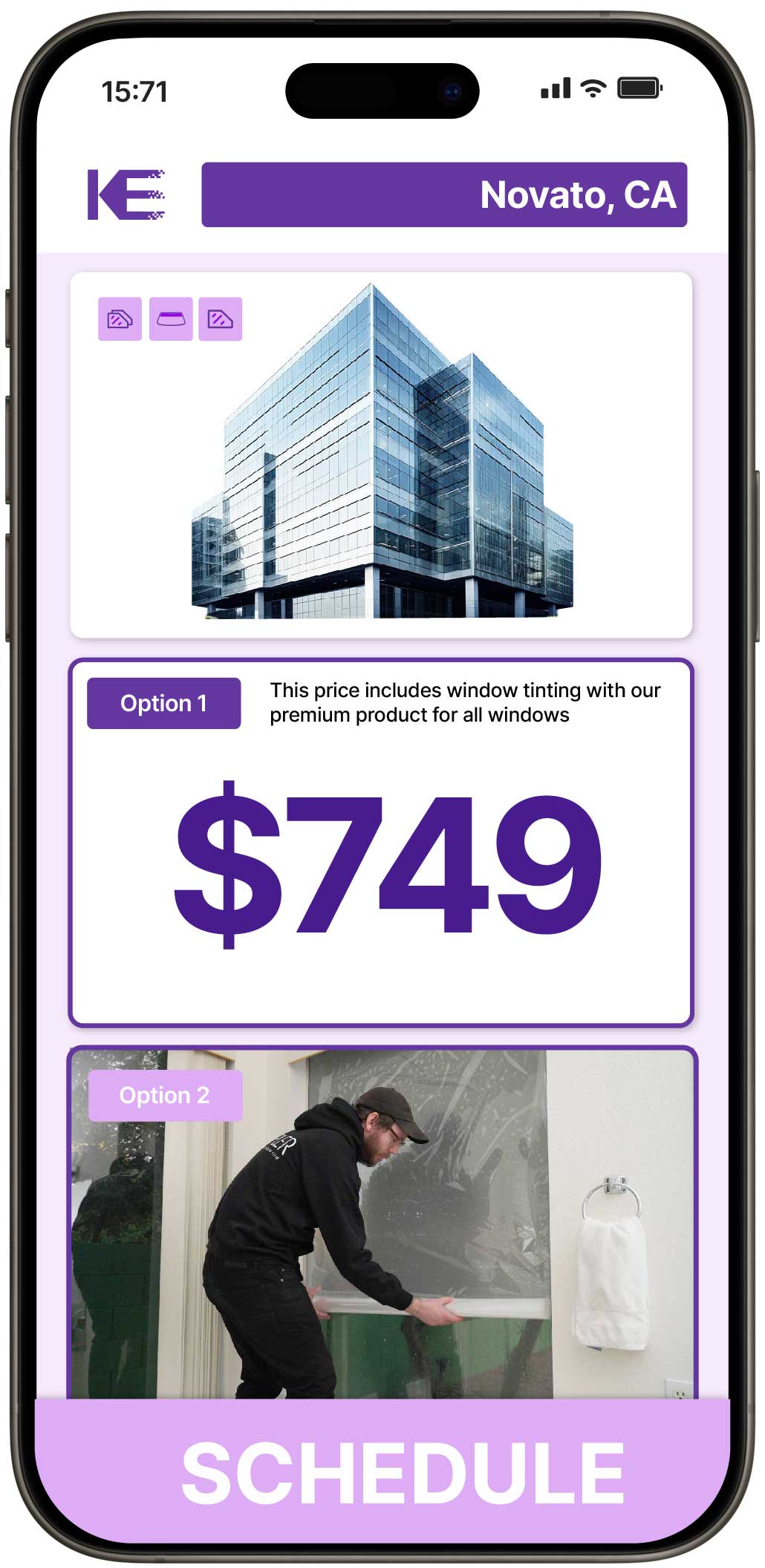 View Reasonable Safety and Security Window Film Rates in Novato, California