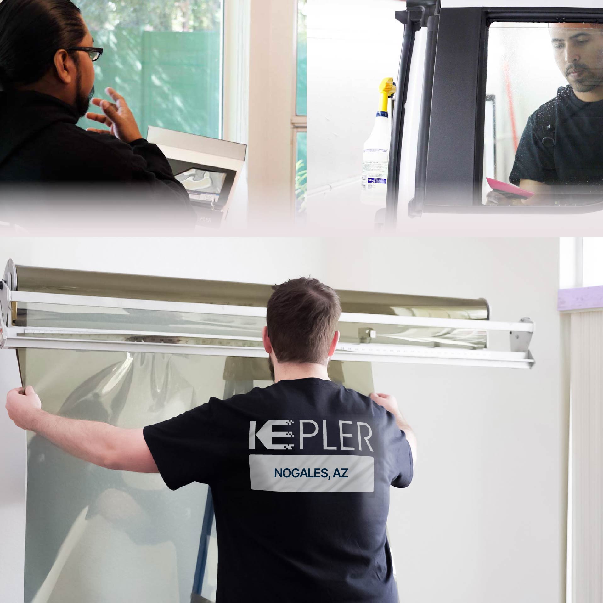 Kepler Specialist Installing Anti-Graffiti Film in Nogales, Arizona