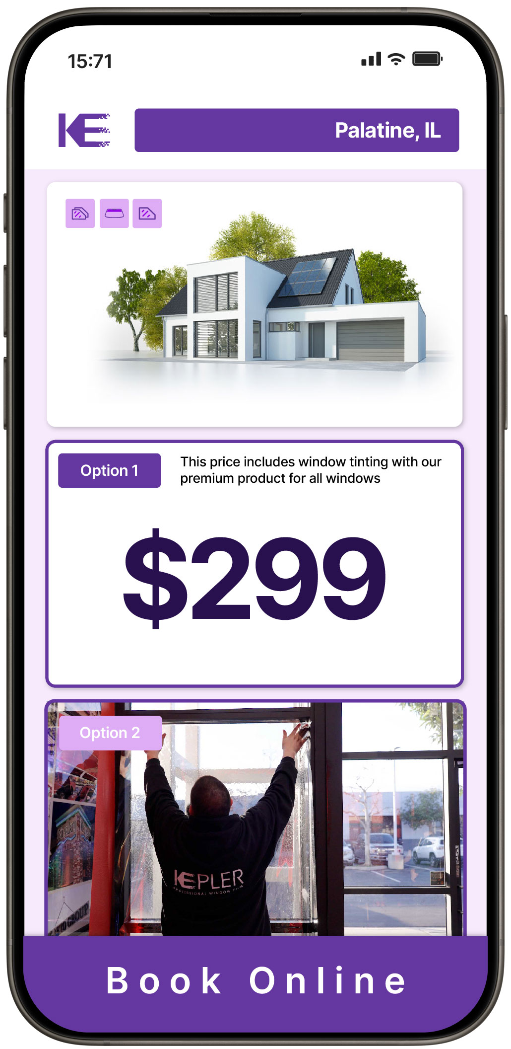 View Reasonable Home Window Tinting Prices in Palatine, Illinois