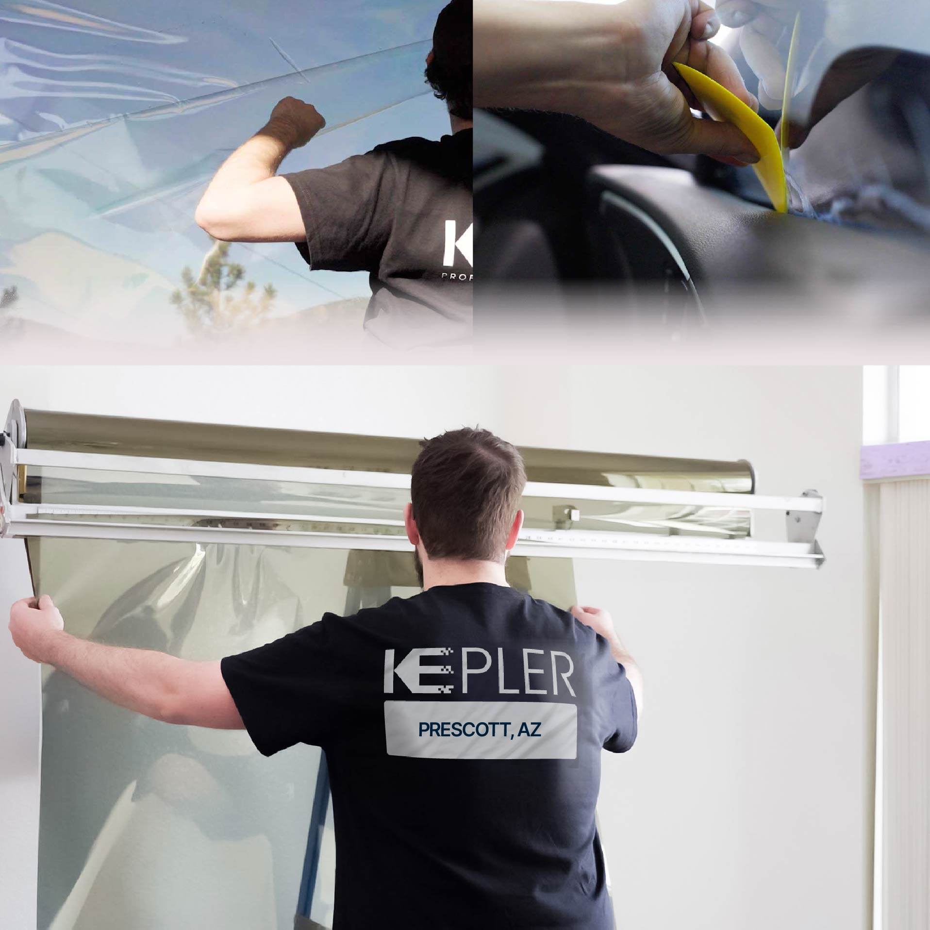 Kepler Specialist Installing Anti-Graffiti Film in Prescott, Arizona
