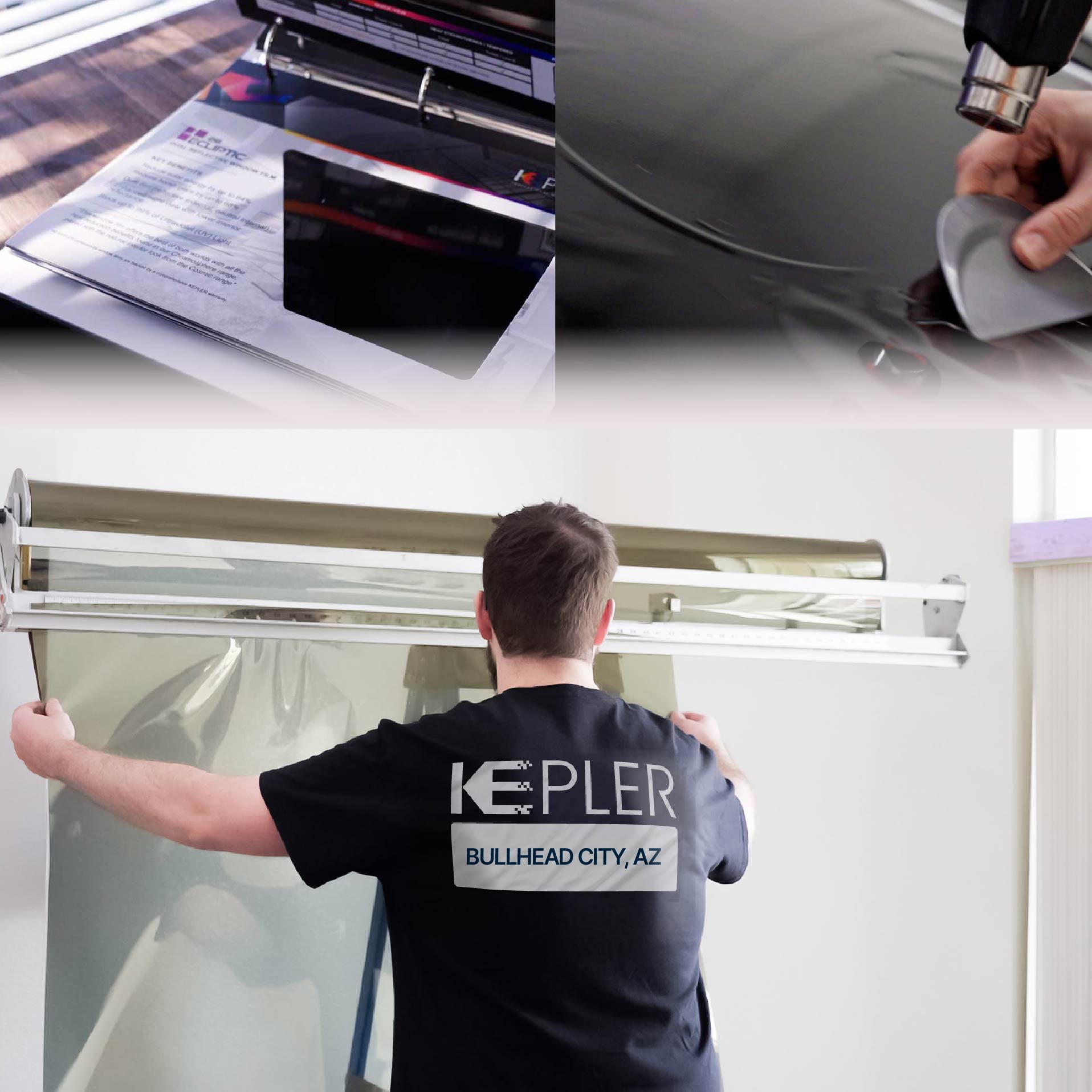 Kepler Specialist Installing Anti-Graffiti Film in Bullhead City, Arizona