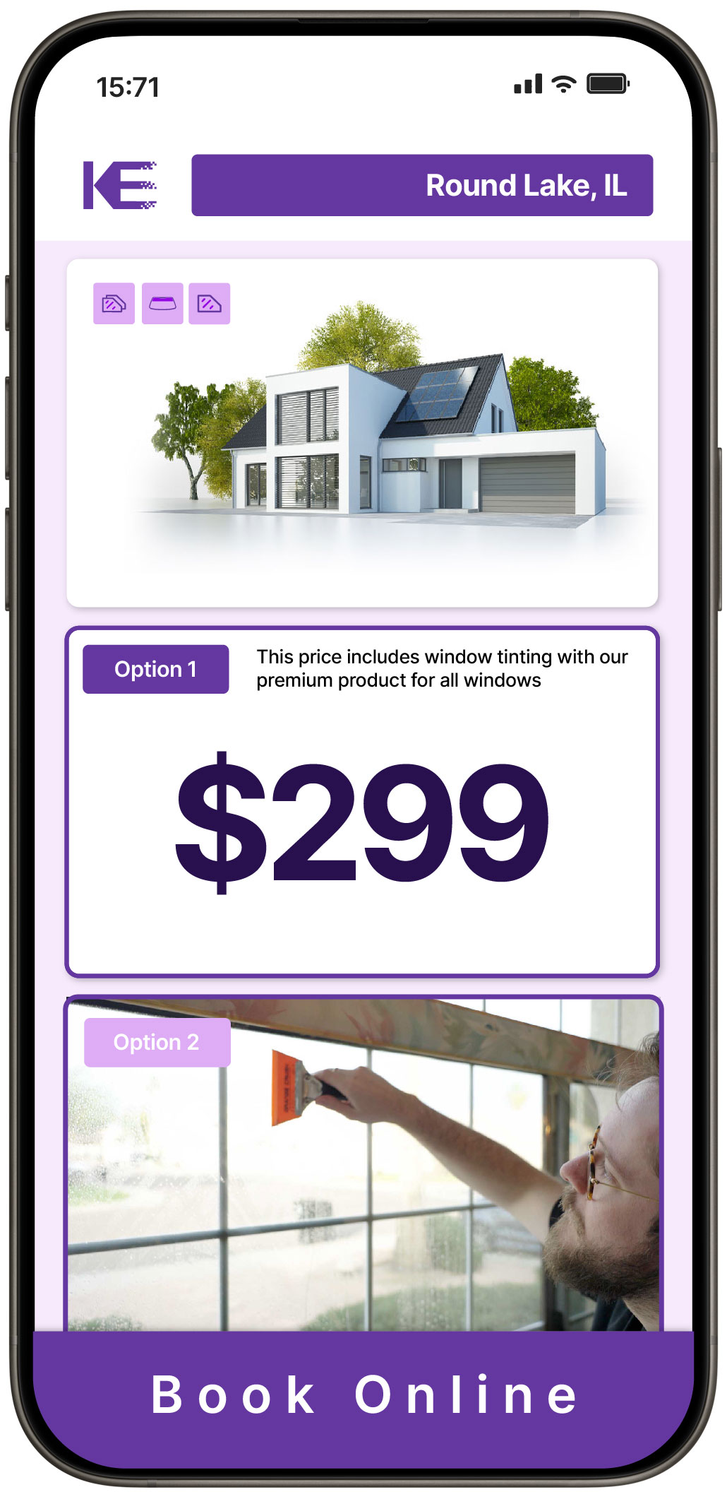 View Affordable Home Window Tinting Rates in Round Lake, Illinois