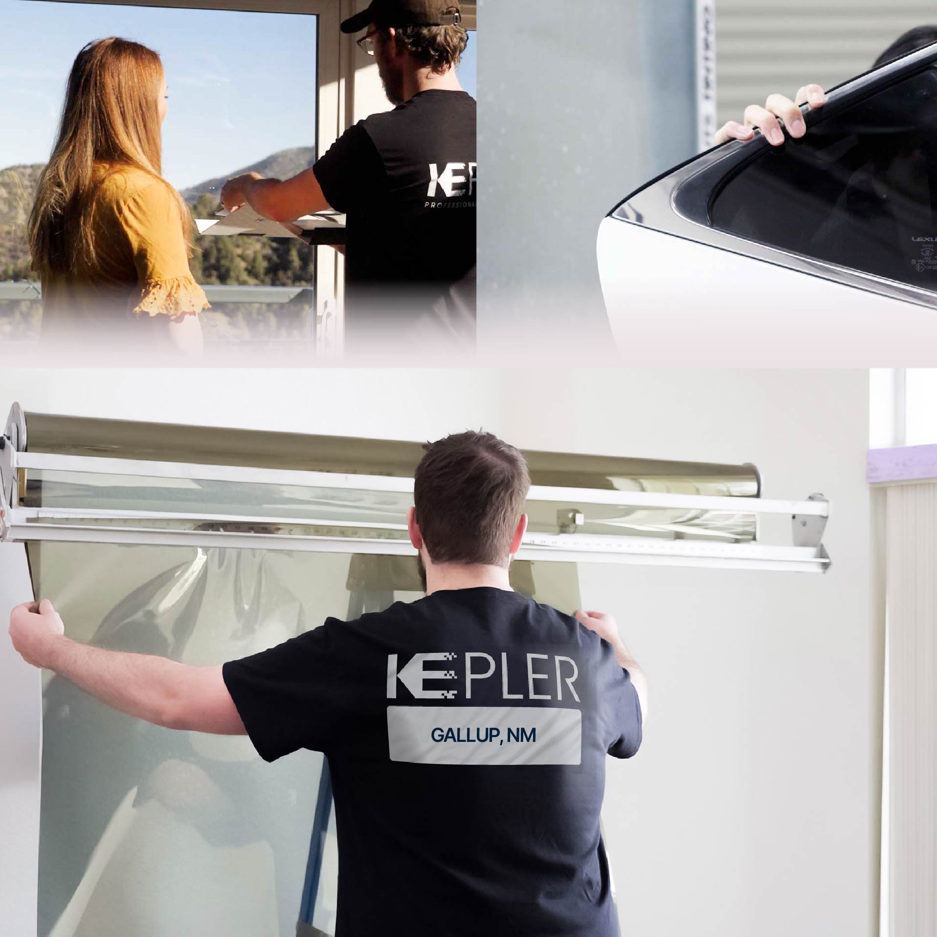 Kepler Specialist Installing Anti-Graffiti Film in Gallup, New Mexico