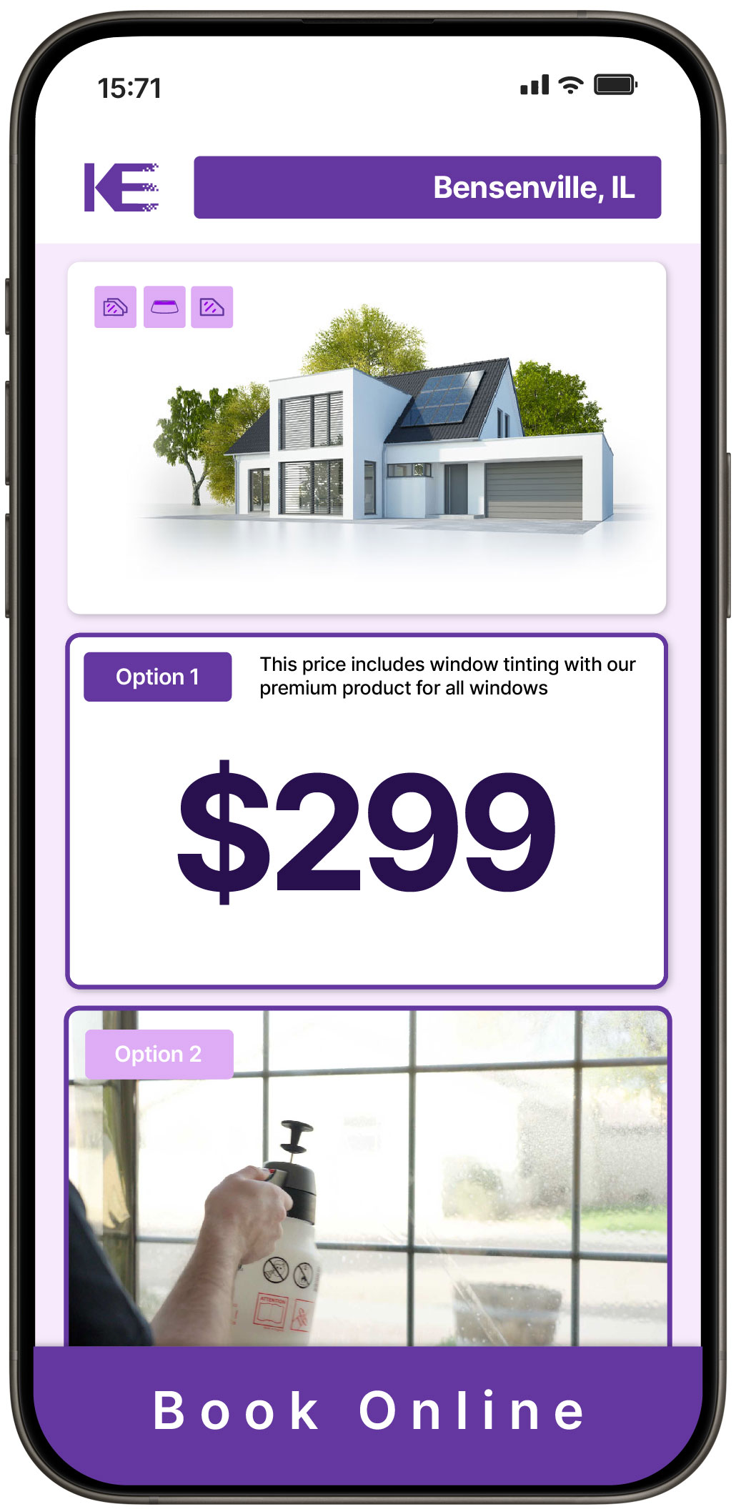 View Reasonable Home Window Tinting Prices in Bensenville, Illinois