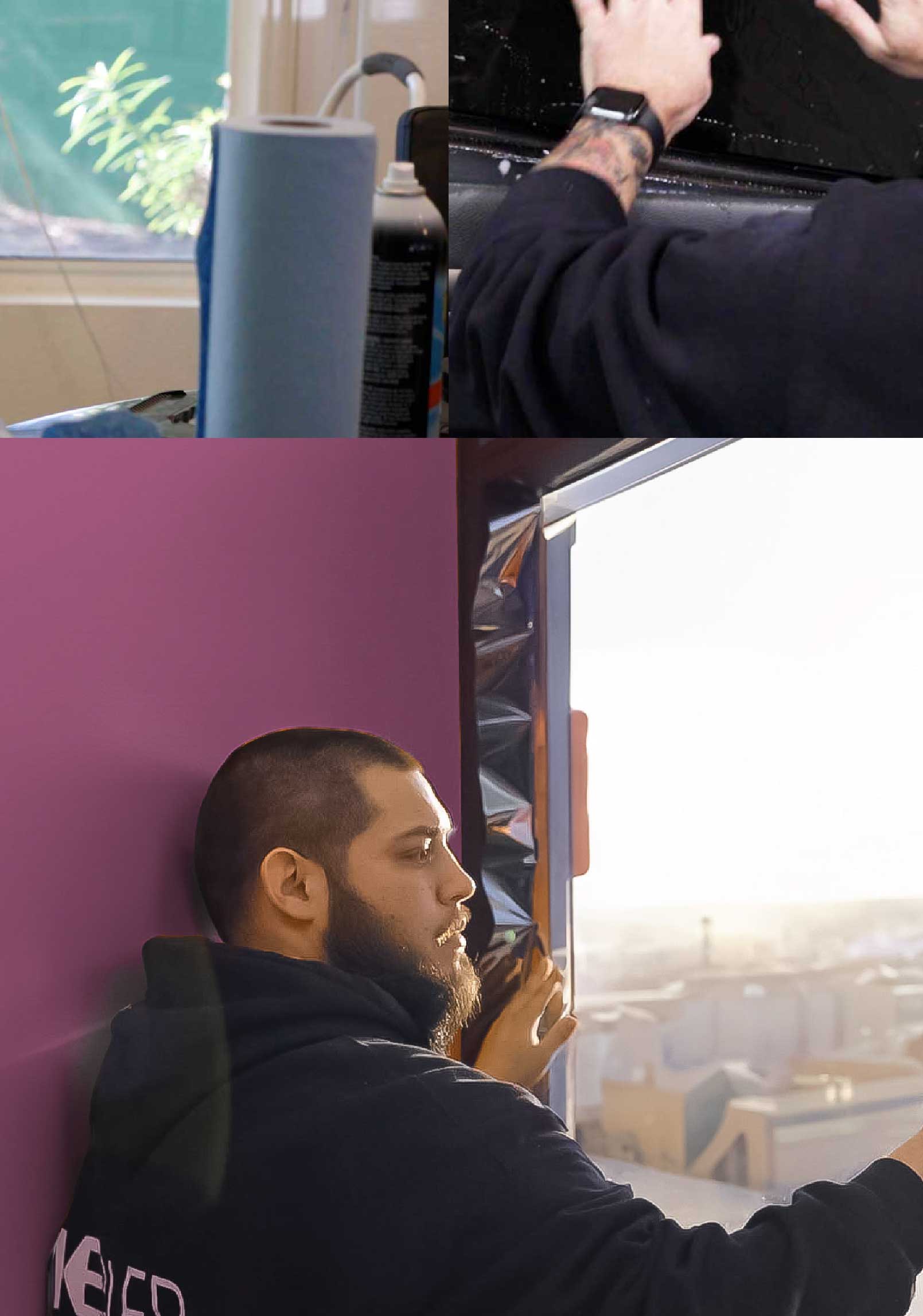 Kepler Specialist Installing Security Window Film in Galt California