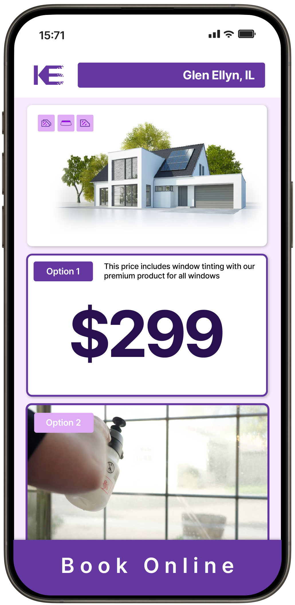 View Reasonable Home Window Tinting Prices in Glen Ellyn, Illinois