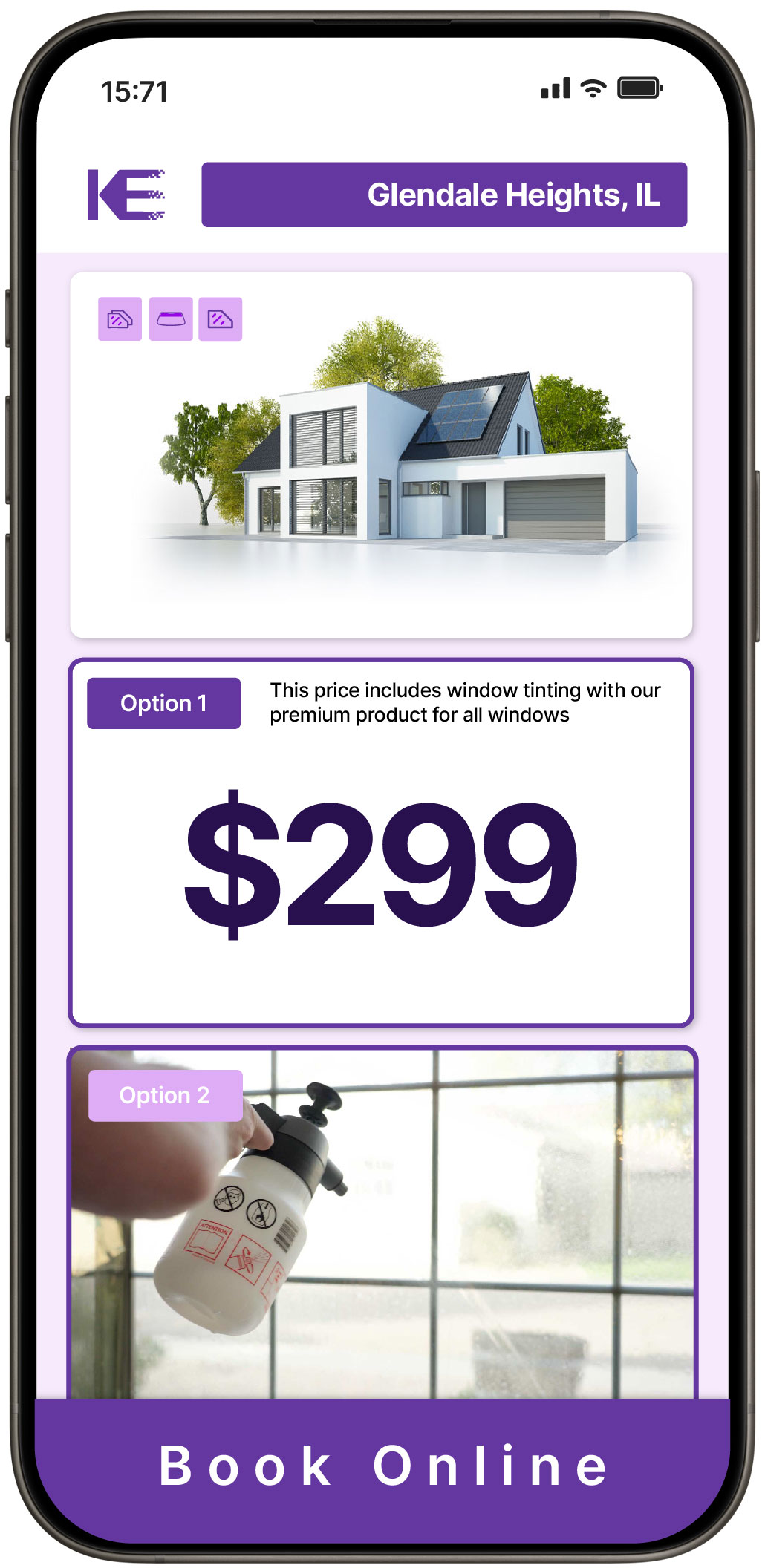 View Affordable Home Window Tinting Rates in Glendale Heights, Illinois
