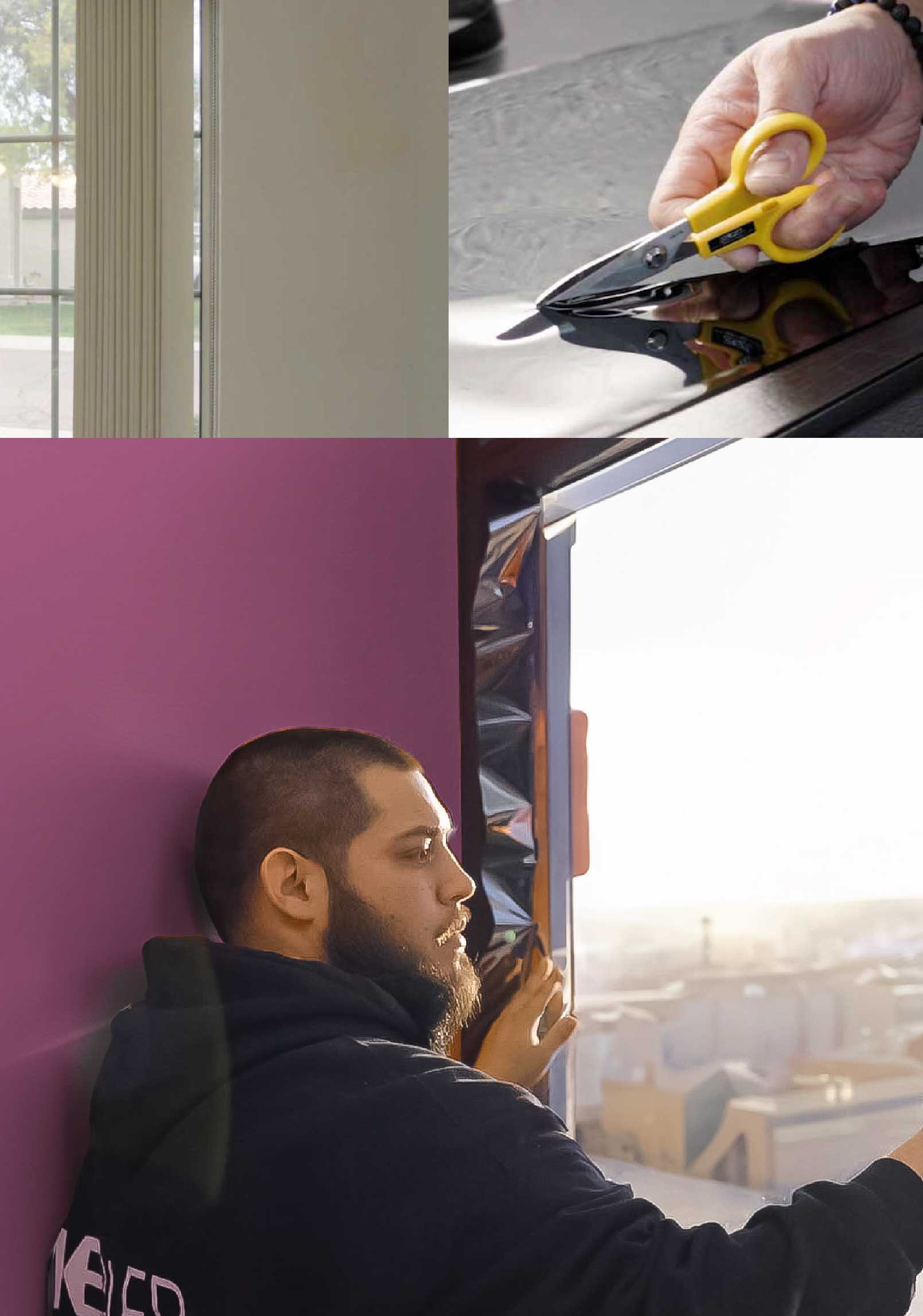 Kepler Specialist Installing Security Window Film in Roseville California