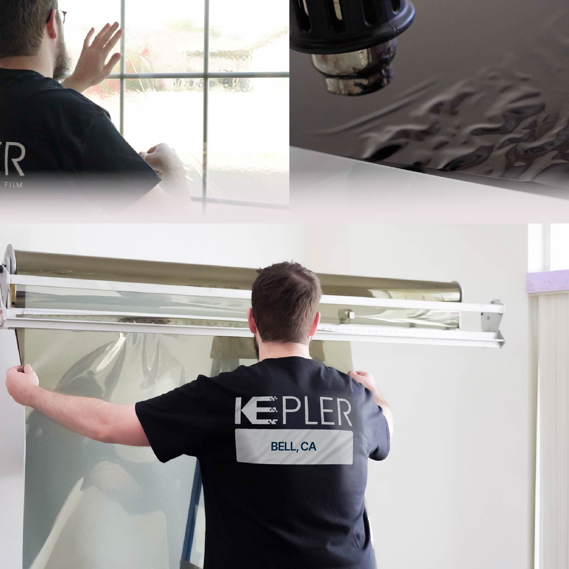 Kepler Specialist Installing Anti-Graffiti Film in Bell, California