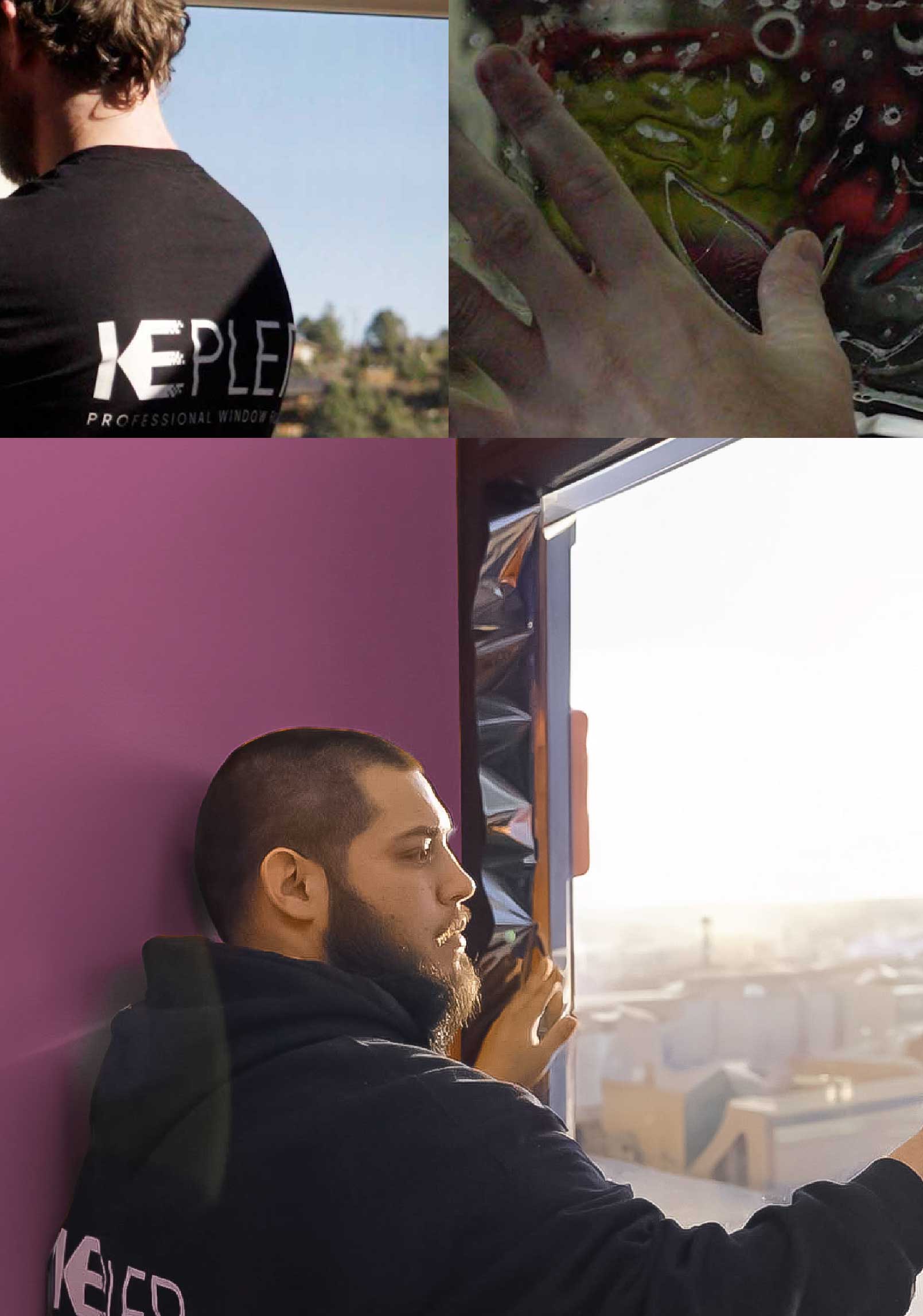 Kepler Specialist Installing Security Window Film in Antelope California