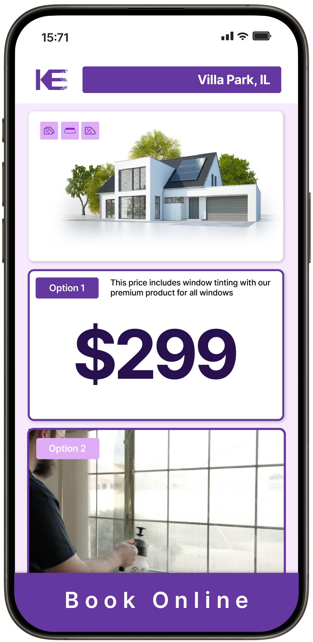 View Competitive Home Window Tinting Prices in Villa Park, Illinois