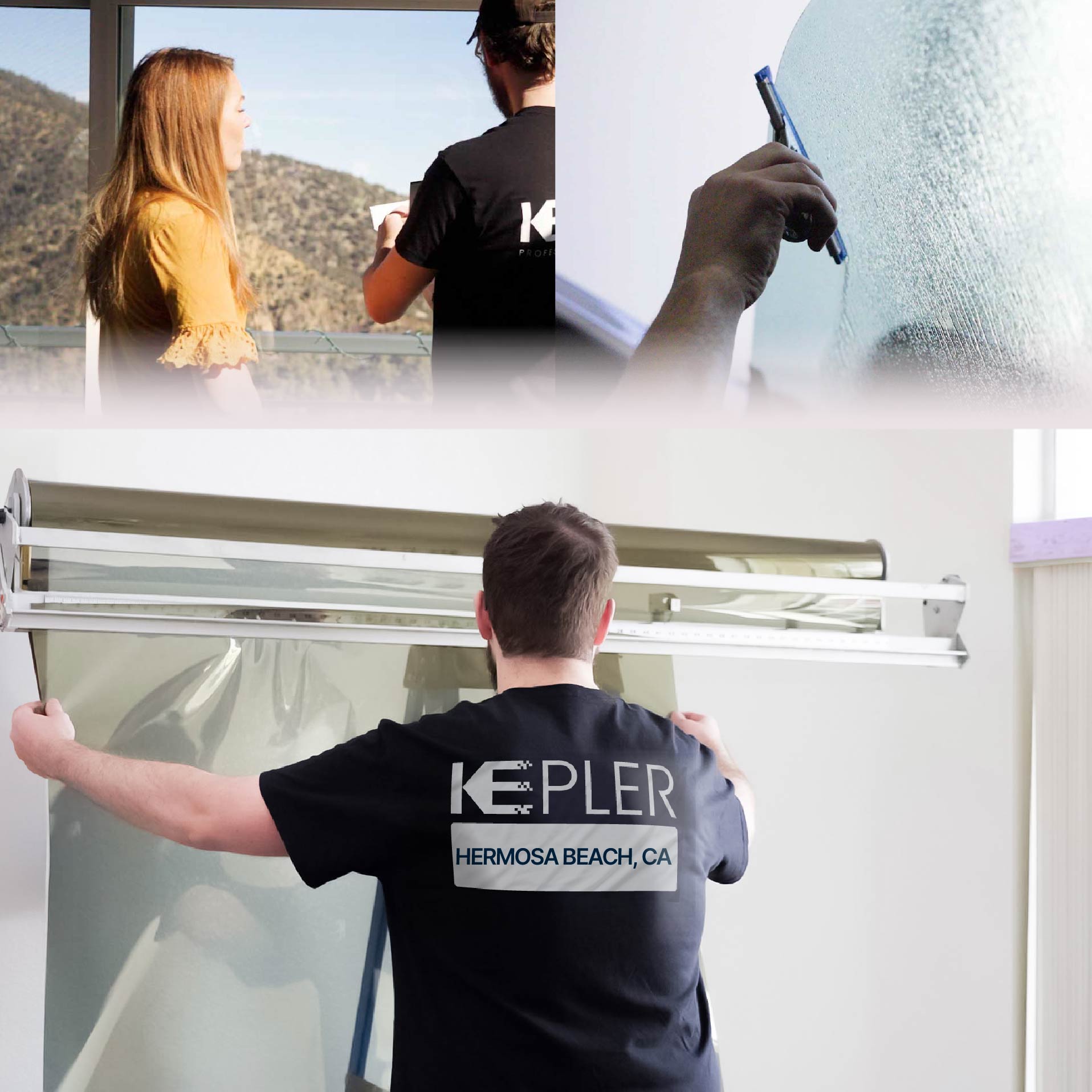 Kepler Specialist Installing Anti-Graffiti Film in Hermosa Beach, California