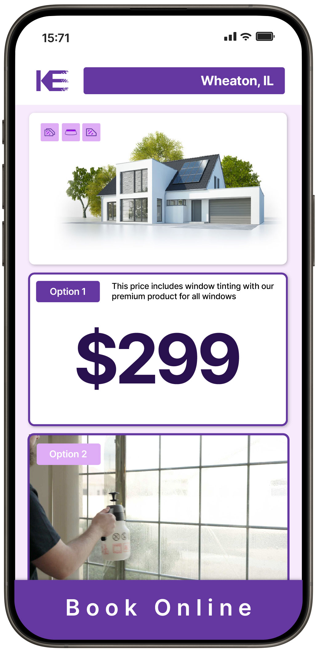 View Reasonable Home Window Tinting Rates in Wheaton, Illinois