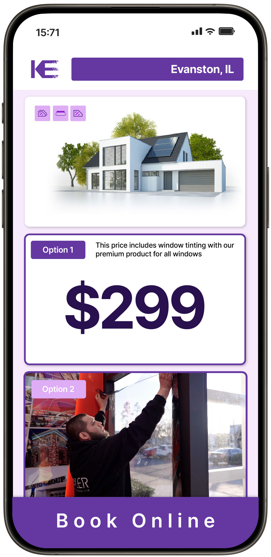 View Reasonable Home Window Tinting Rates in Evanston, Illinois