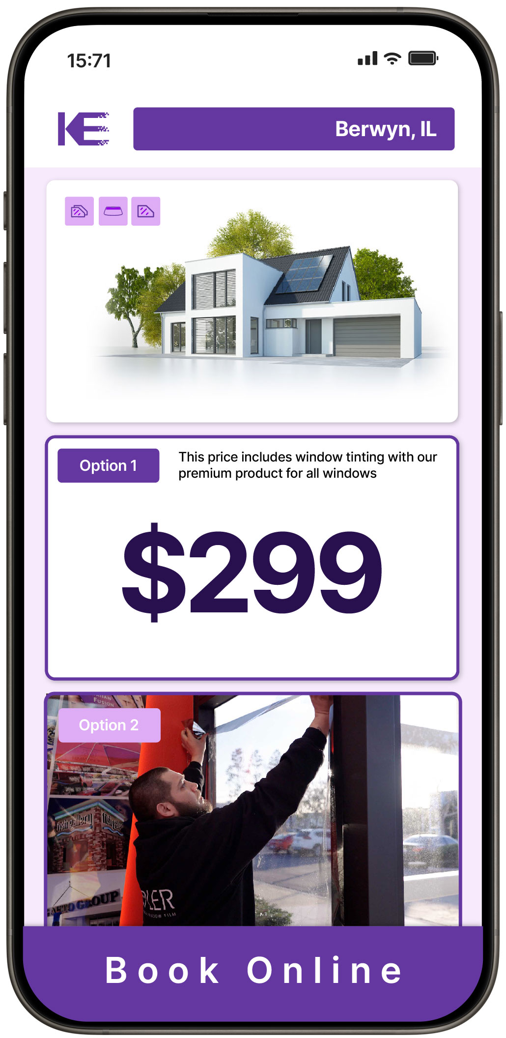 View Affordable Home Window Tinting Costs in Berwyn, Illinois