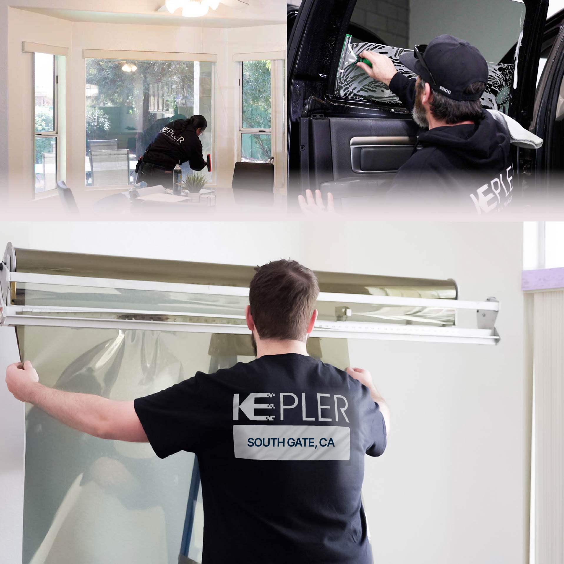 Kepler Specialist Installing Anti-Graffiti Film in South Gate, California