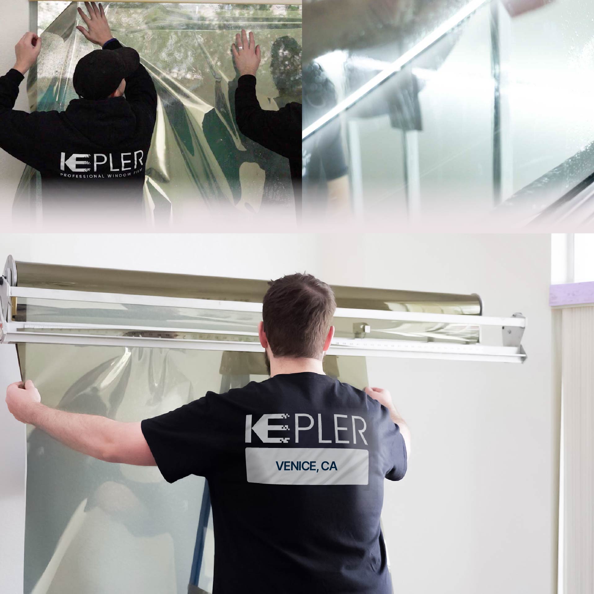 Kepler Specialist Installing Anti-Graffiti Film in Venice, California