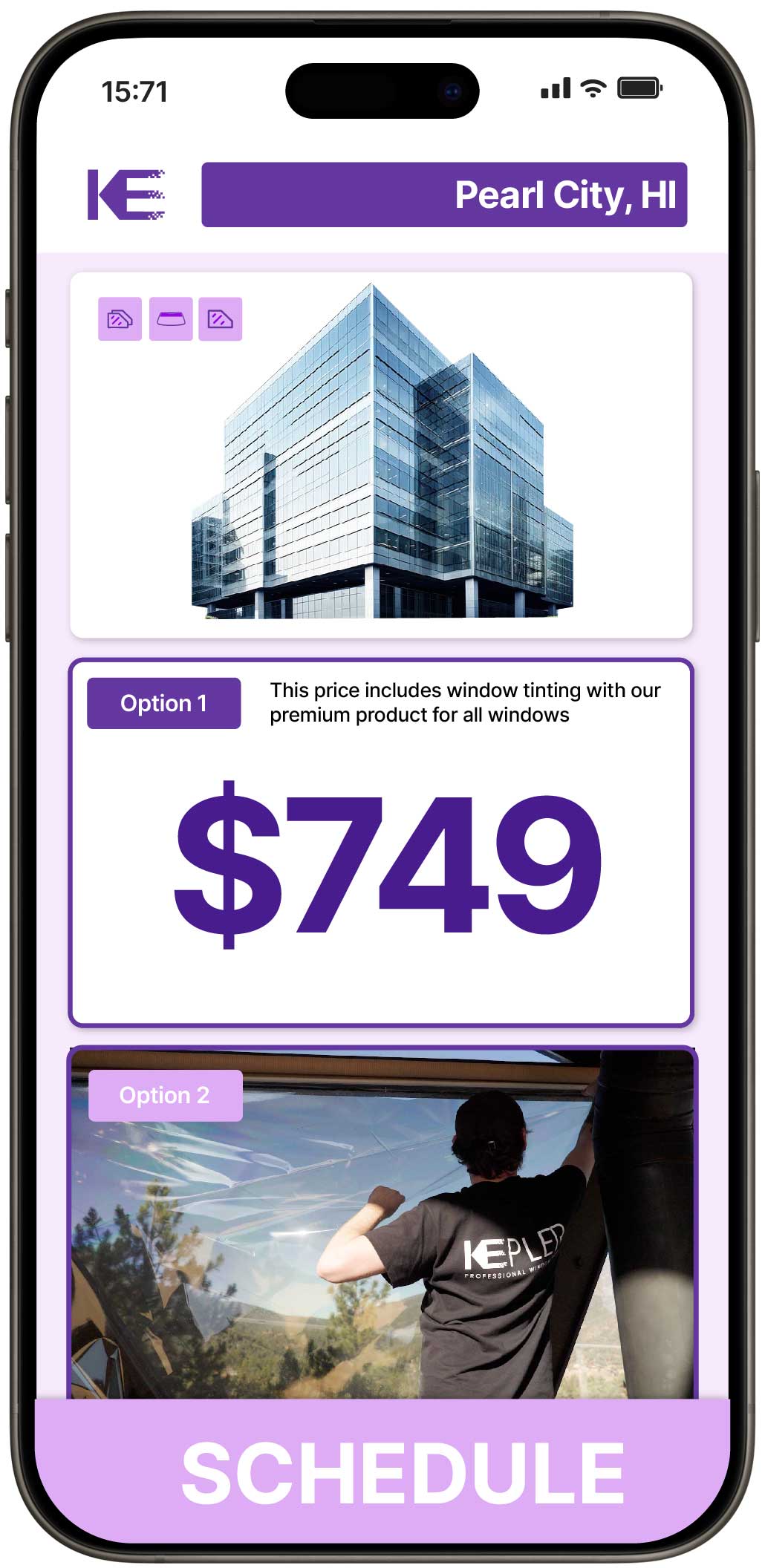 View Competitive Safety and Security Window Film Prices in Pearl City, Hawaii