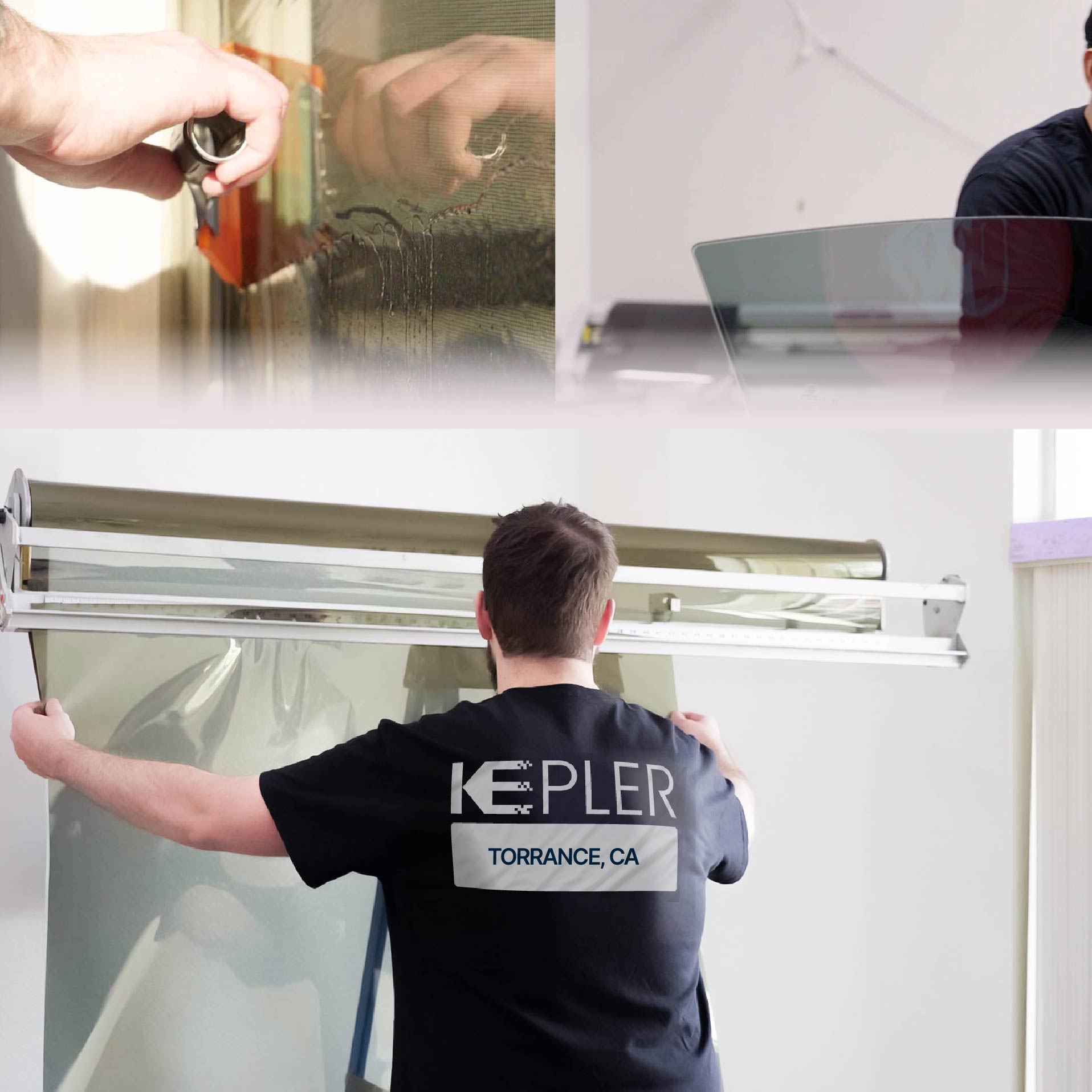 Kepler Specialist Installing Anti-Graffiti Film in Torrance, California