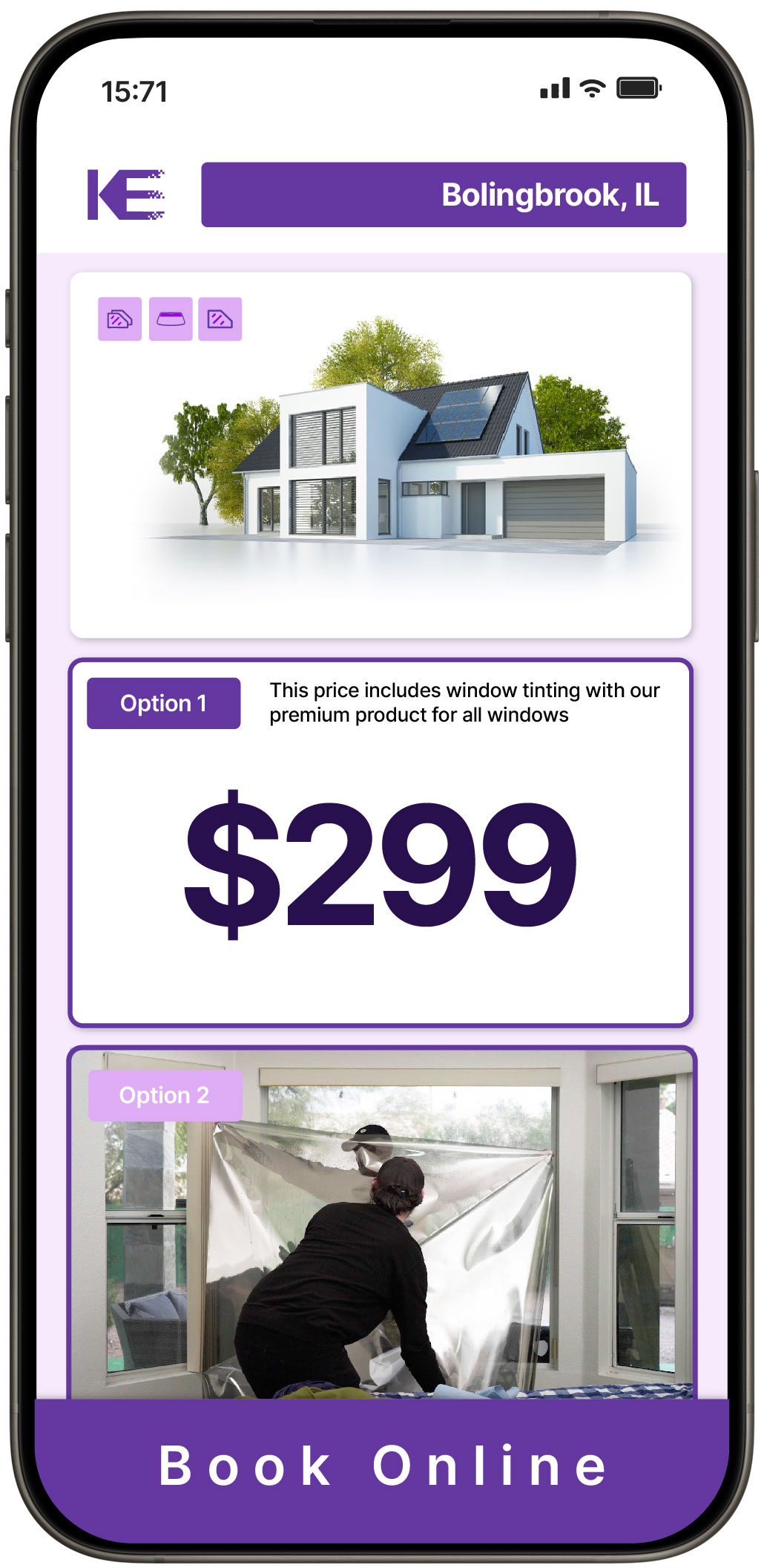 View Affordable Home Window Tinting Prices in Bolingbrook, Illinois