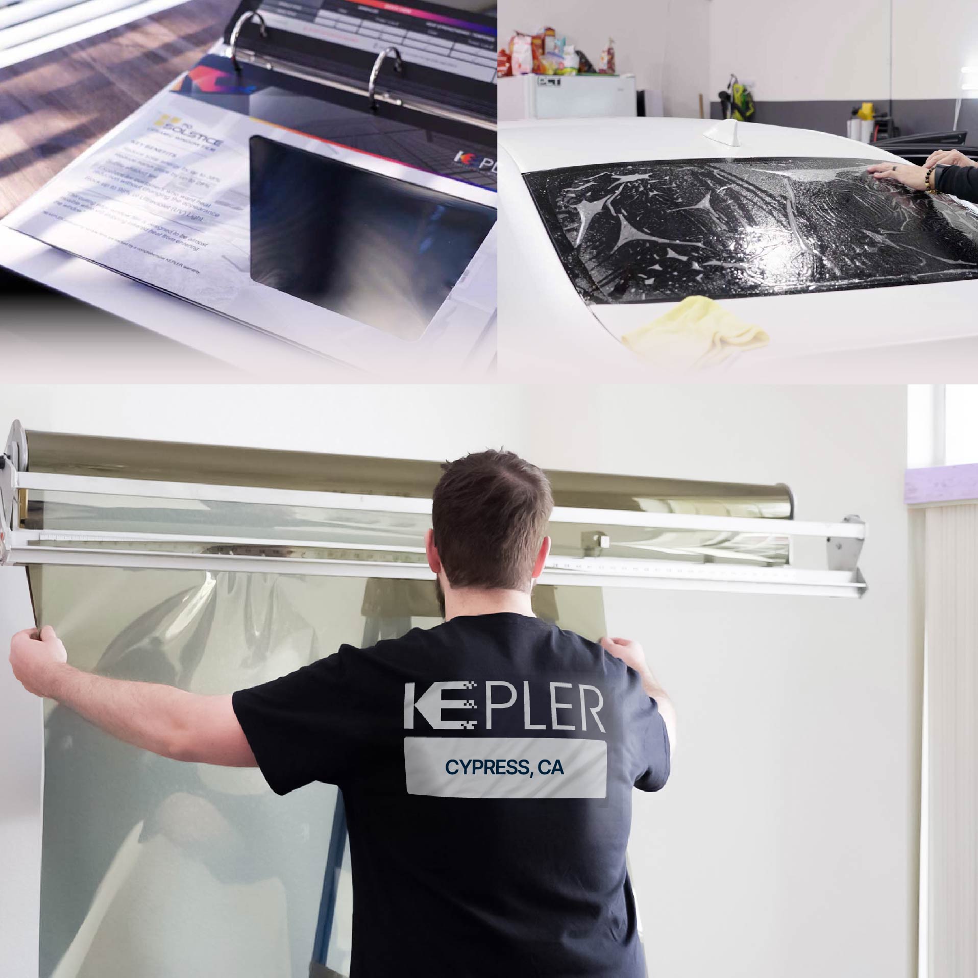 Kepler Specialist Installing Anti-Graffiti Film in Cypress, California