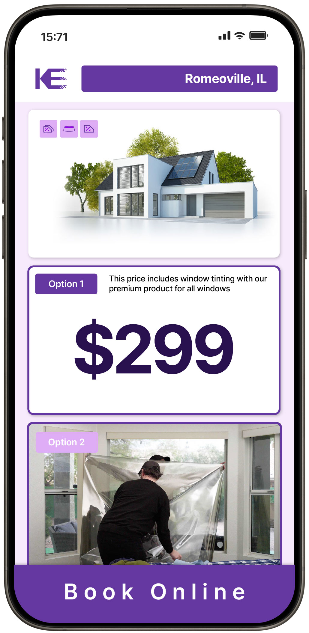 View Affordable Home Window Tinting Prices in Romeoville, Illinois