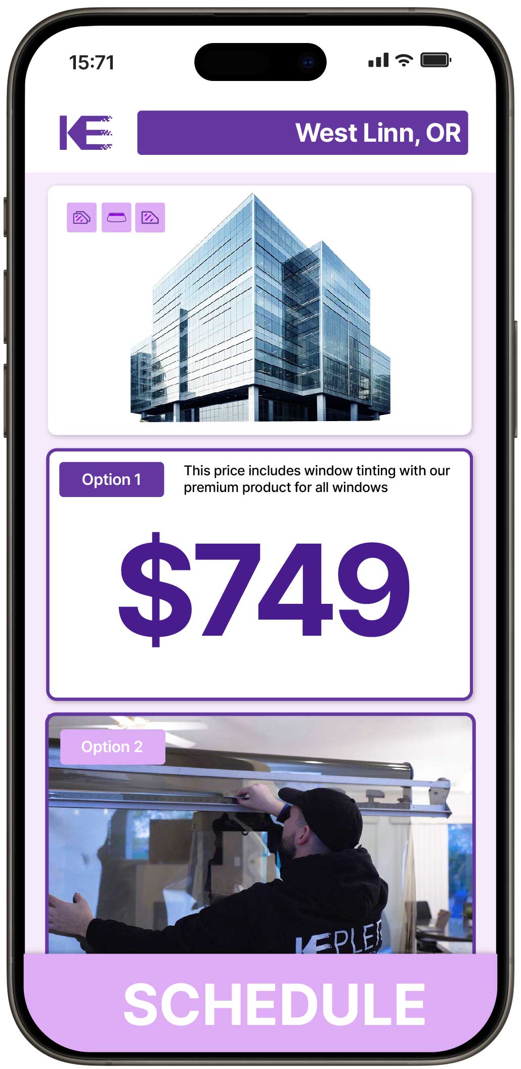 View Affordable Safety and Security Window Film Prices in West Linn, Oregon
