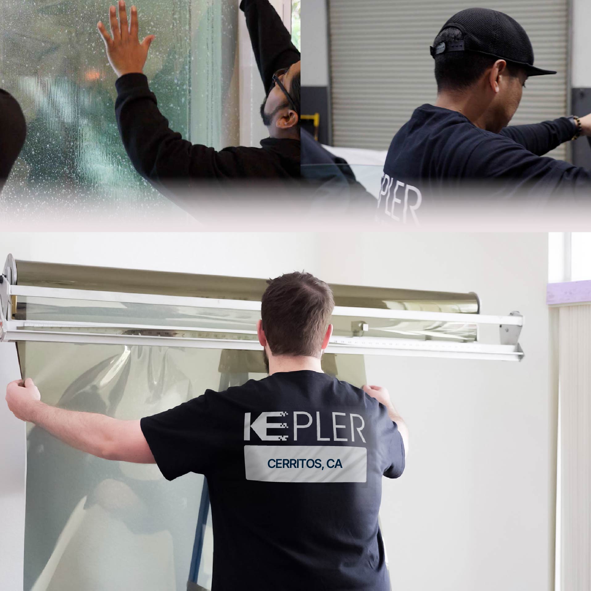 Kepler Specialist Installing Anti-Graffiti Film in Cerritos, California