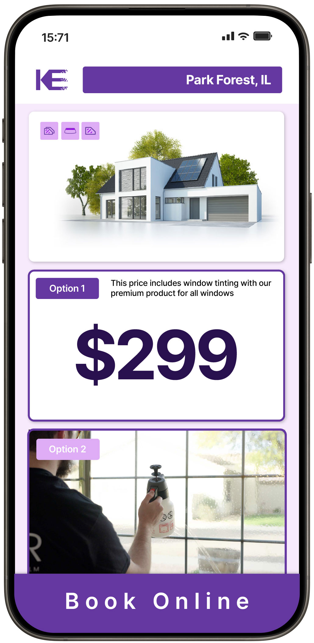 View Reasonable Home Window Tinting Prices in Park Forest, Illinois