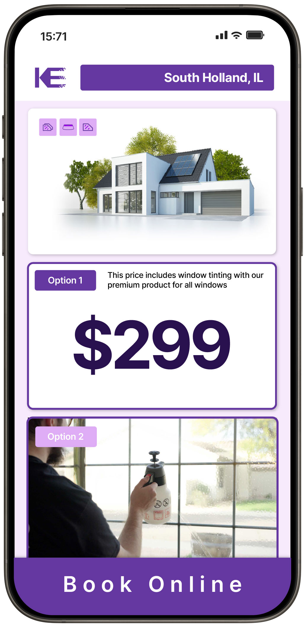 View Affordable Home Window Tinting Costs in South Holland, Illinois