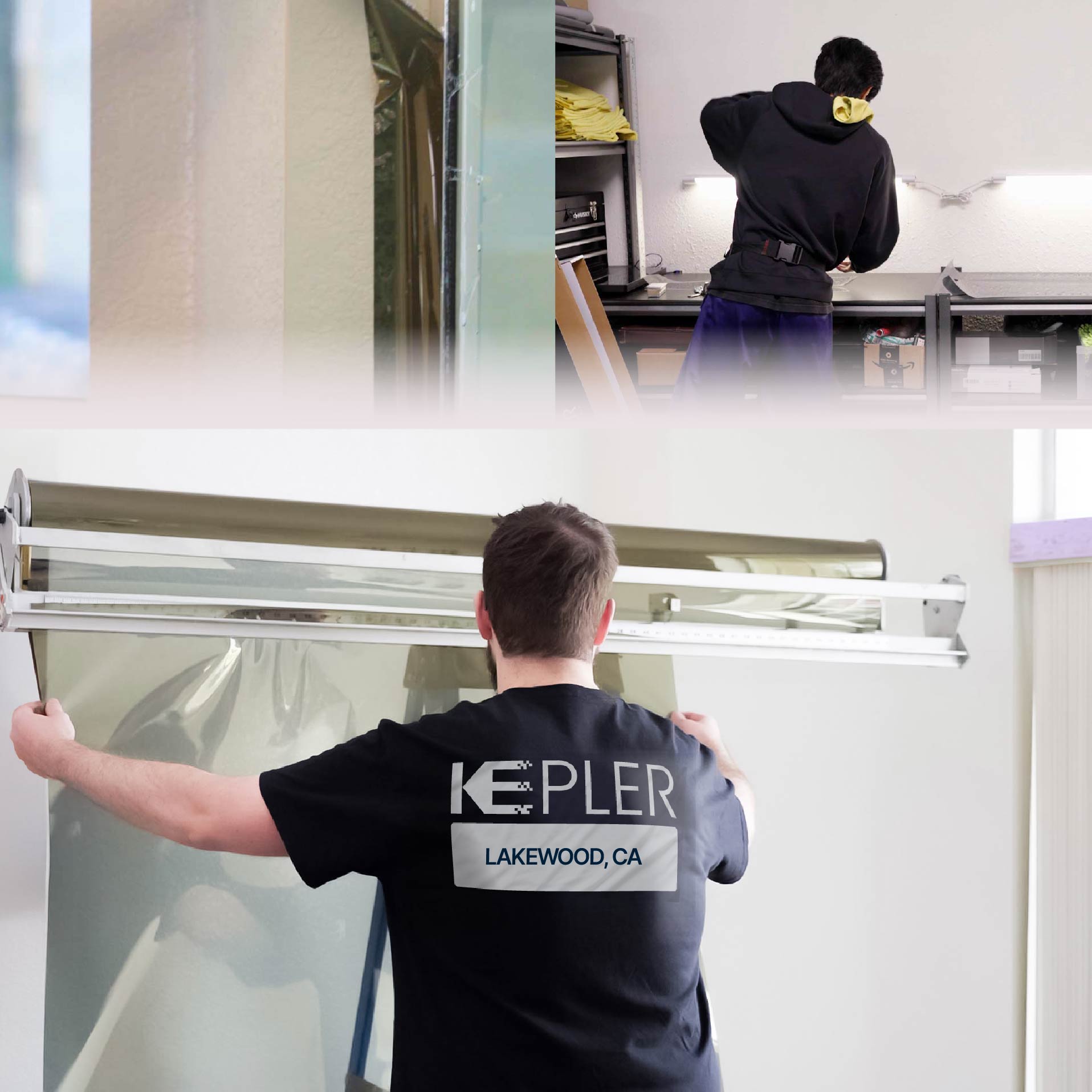 Kepler Specialist Installing Anti-Graffiti Film in Lakewood, California