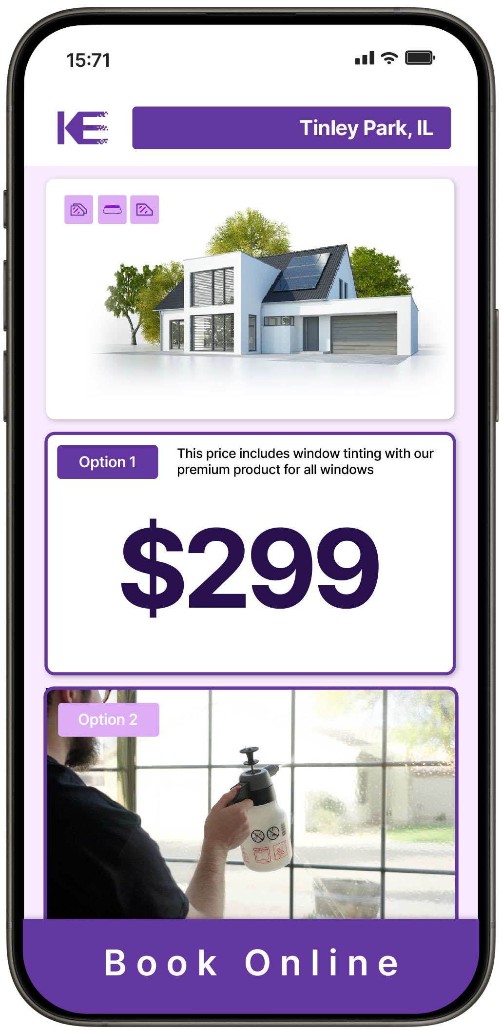 View Reasonable Home Window Tinting Prices in Tinley Park, Illinois