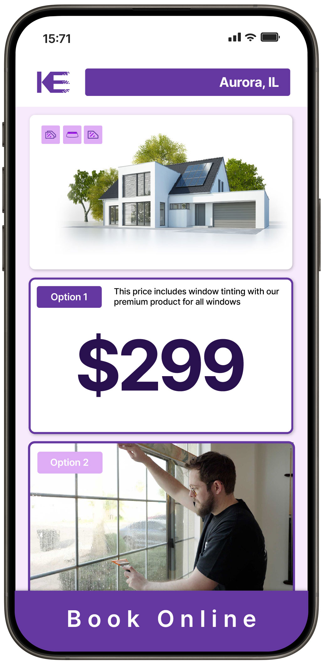 View Reasonable Home Window Tinting Costs in Aurora, Illinois